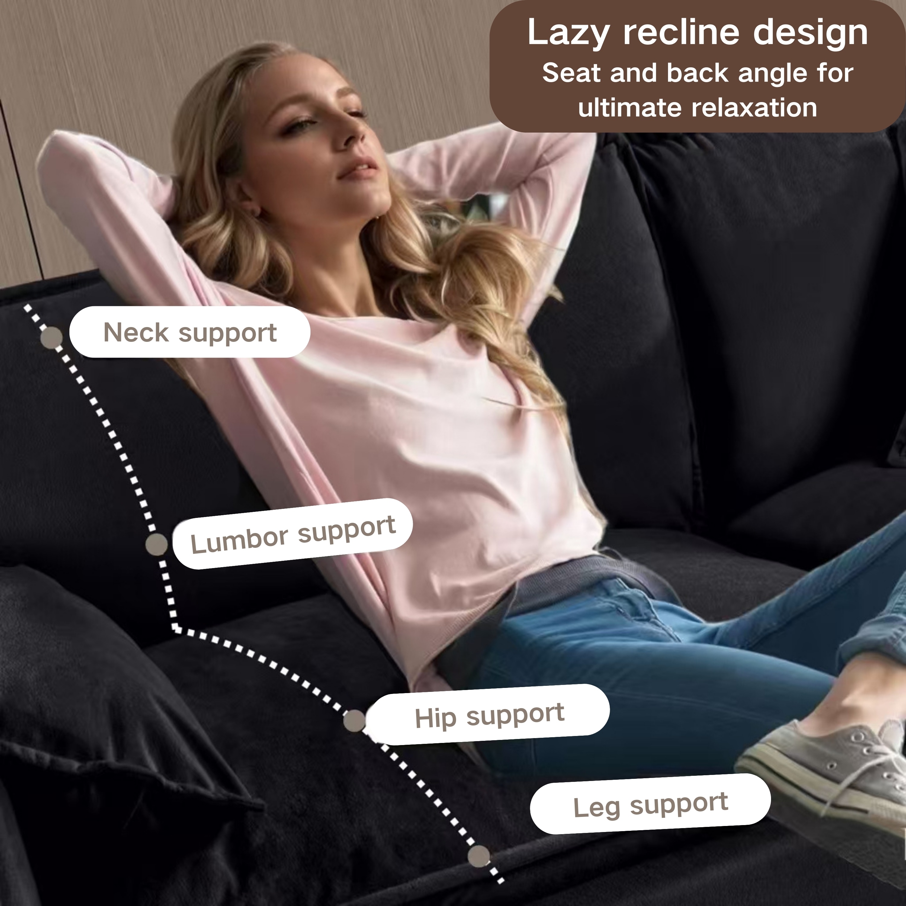 LUXEYARD DS-Y-YC-848 Sofas-Loveseats - View #3