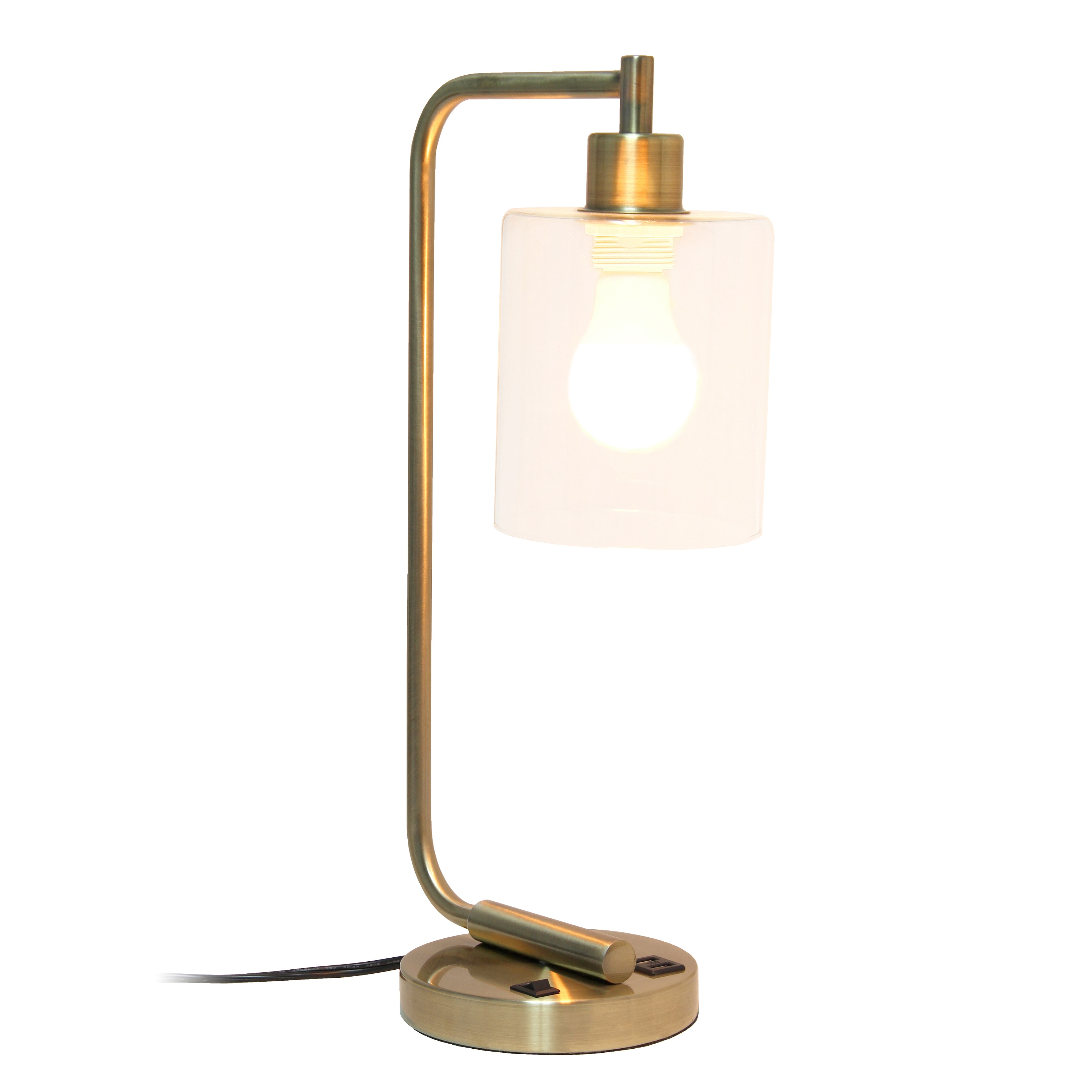 Creekwood Home CWD-1017-AB-LB Desk-Table-Lamps - View #2