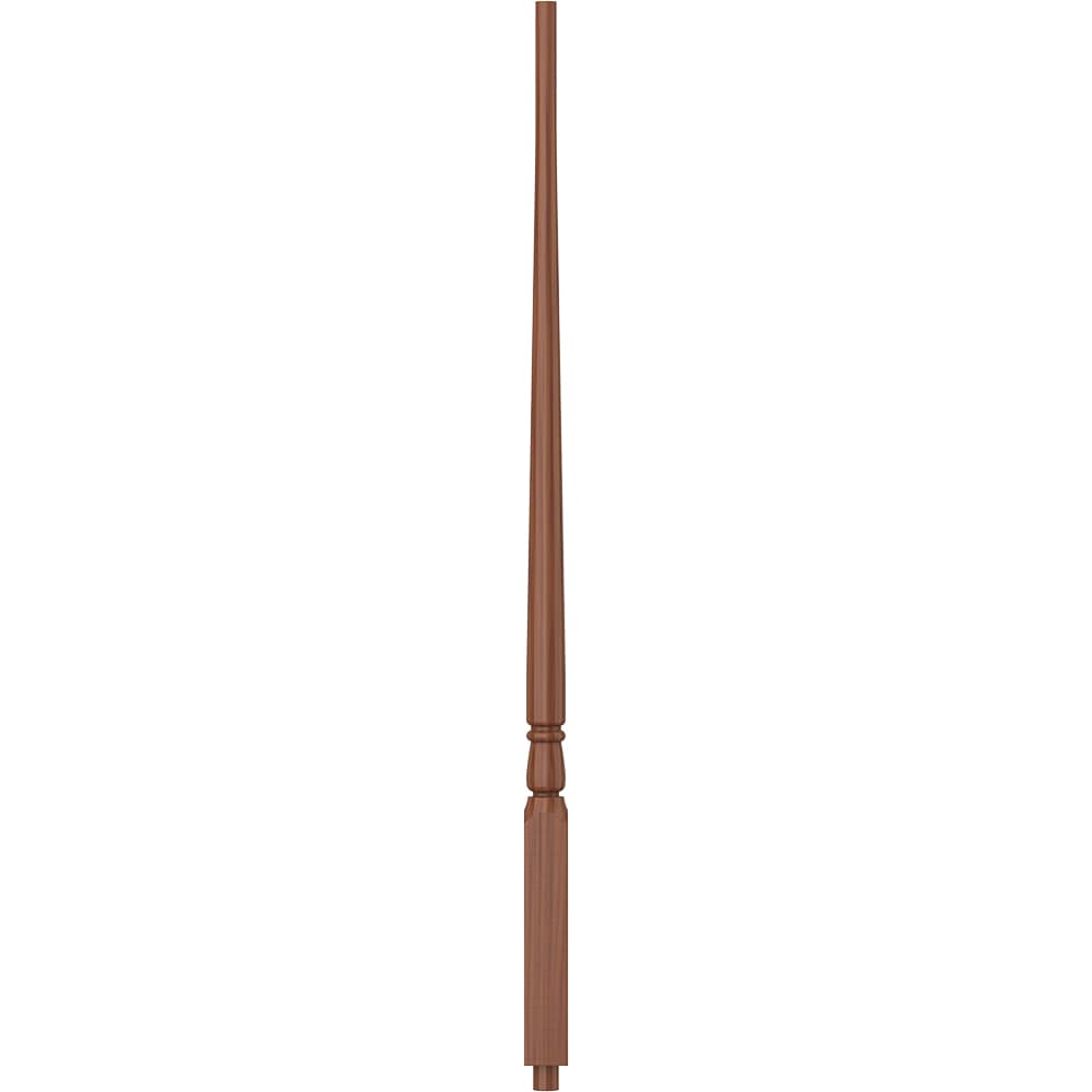 L.J. Smith Stair Systems S-5015-C 31 31-in x 1.25-in Unfinished Cherry Pin Top Stair Baluster
