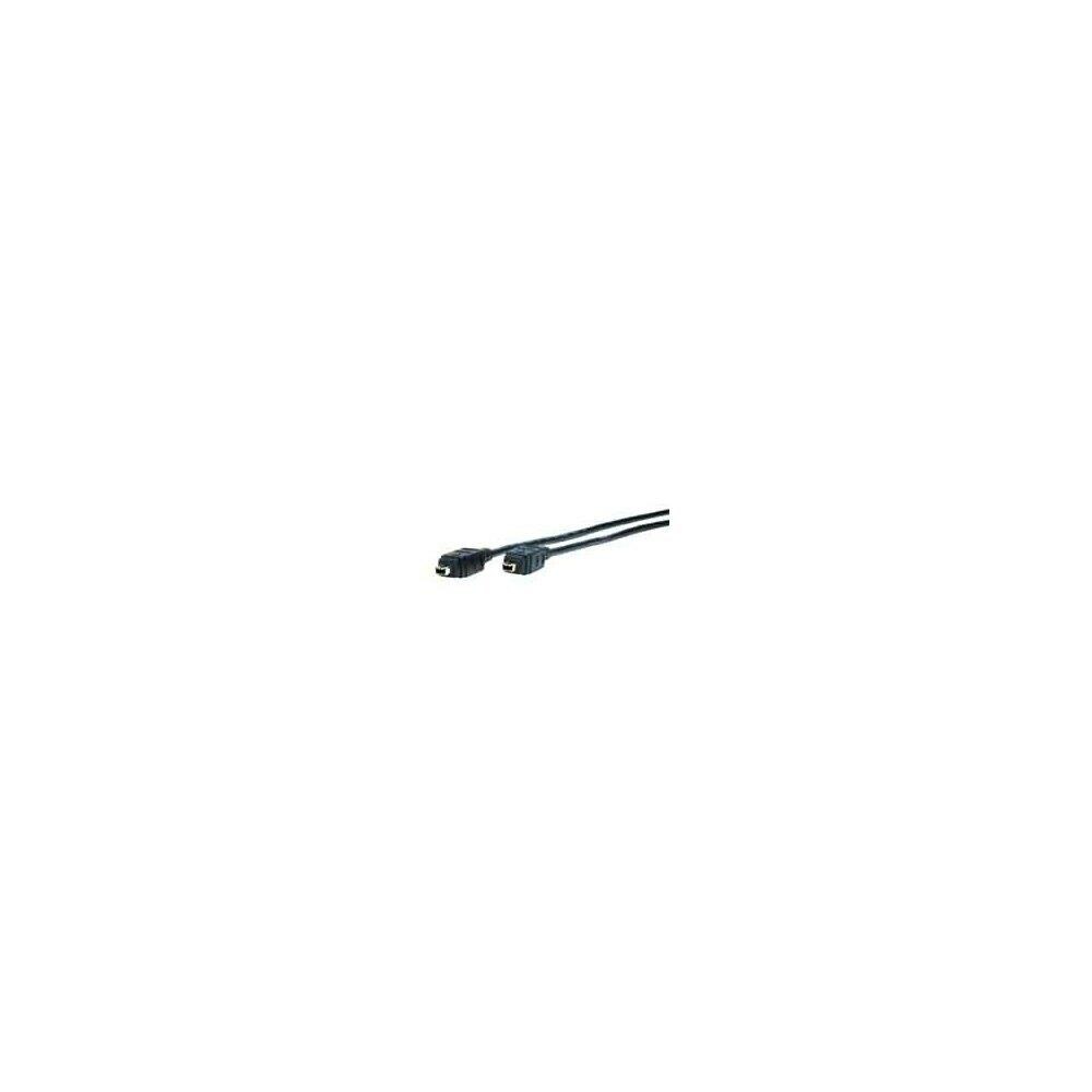 Comprehensive CMPR256  Standard Series IEEE 1394 Firewire 4 pin plug to 4 pin plug cable 10ft