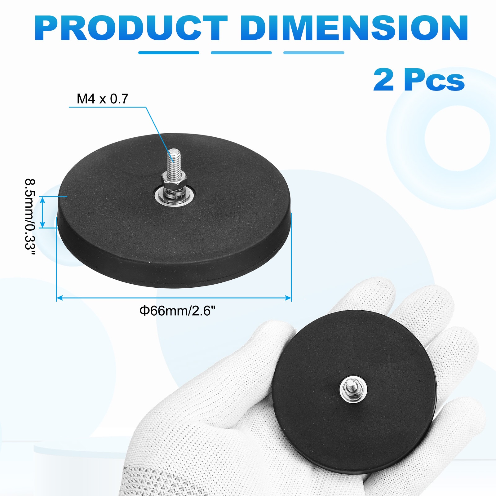 Unique Bargains S26051100UX6331 Magnetic-Tools - View #2