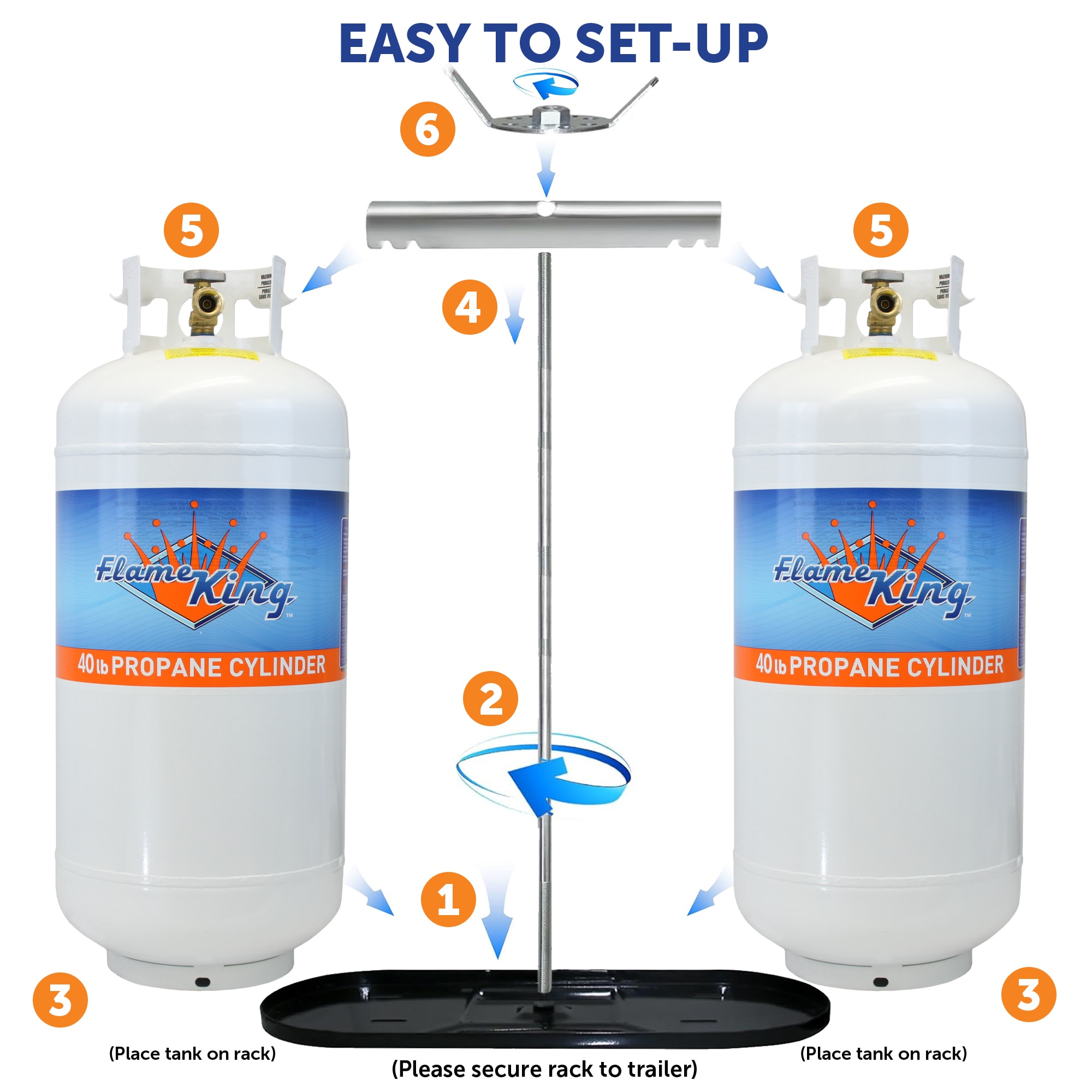 Flame King KT40MNT Propane-Tanks-Accy - View #6