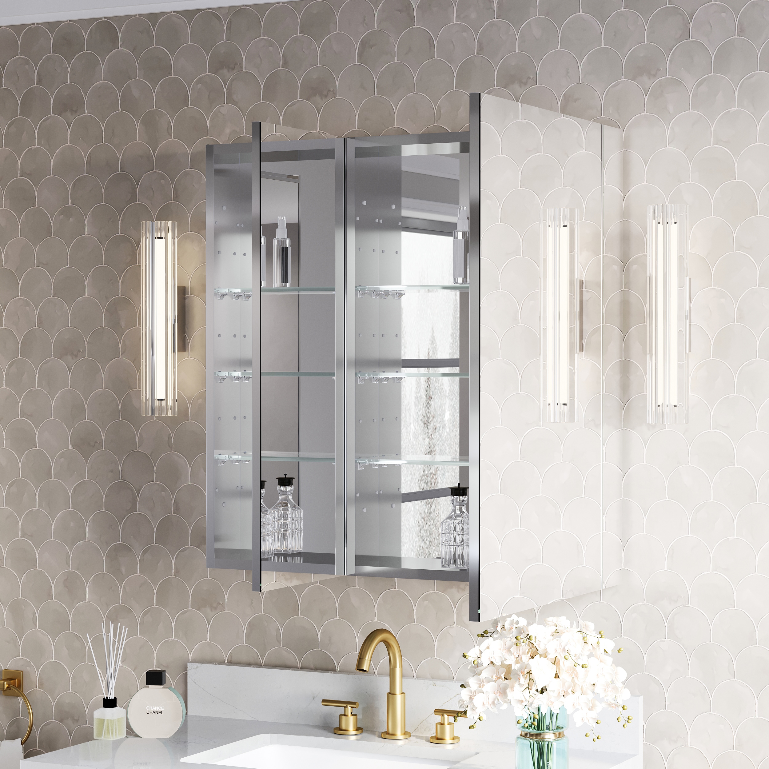 WELLFOR JRA12R20R32 Bathroom-Medicine-Cabinets - View #13
