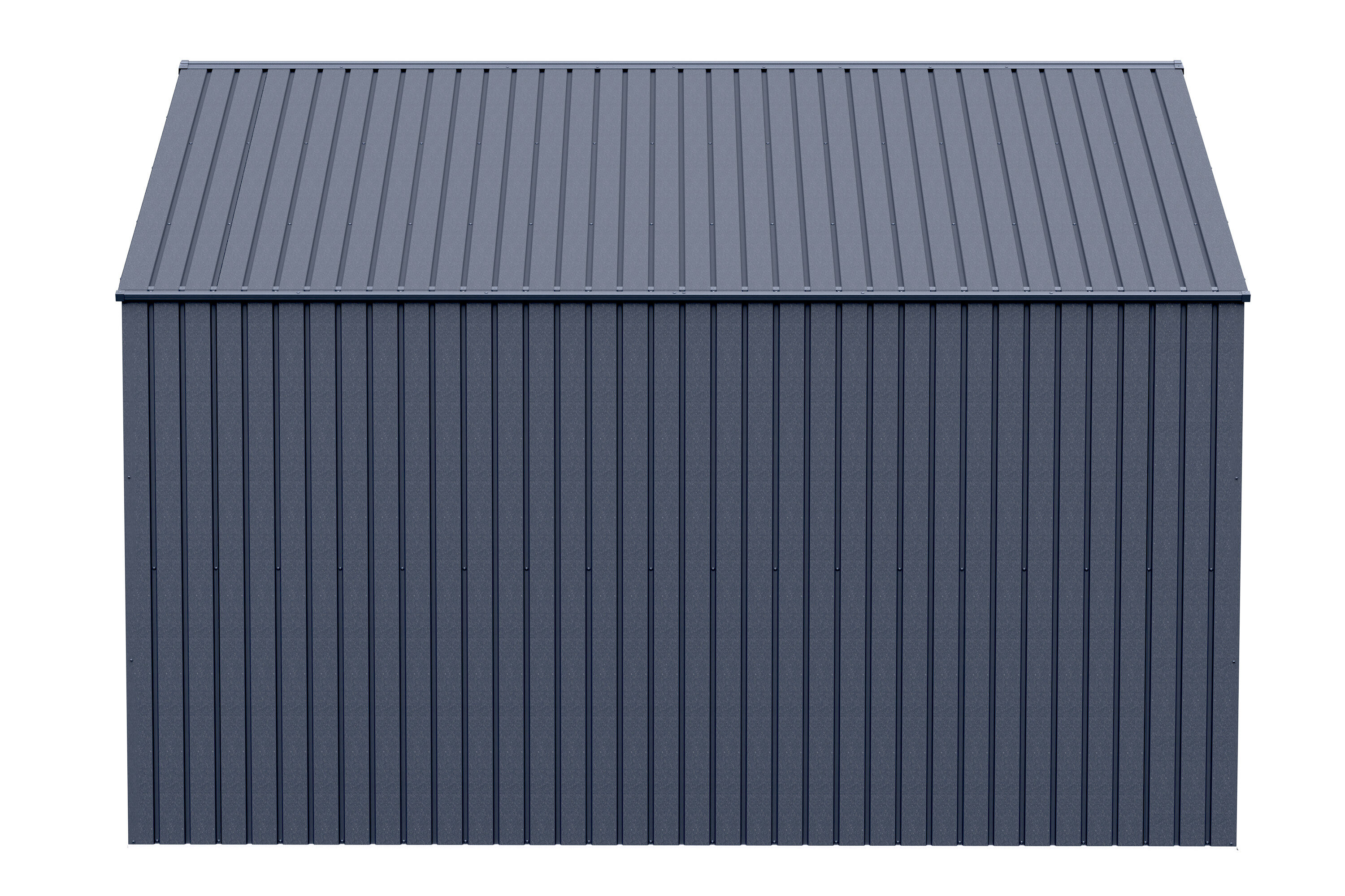 Elite 12' x 12' Anthracite Steel Storage Shed Kit