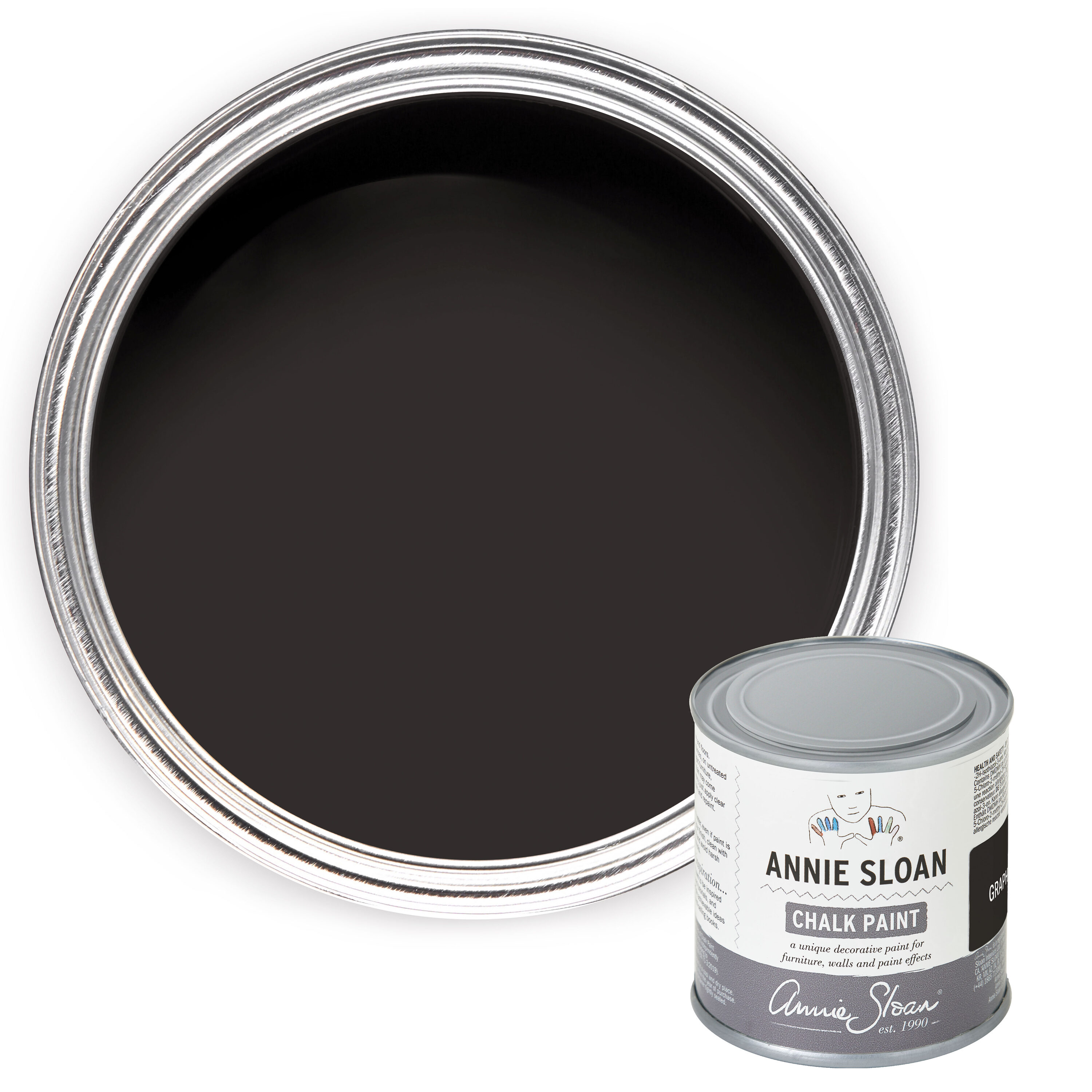 Annie Sloan P032GRA.1201.01 Flat Graphite Chalky ( 4-fl oz )