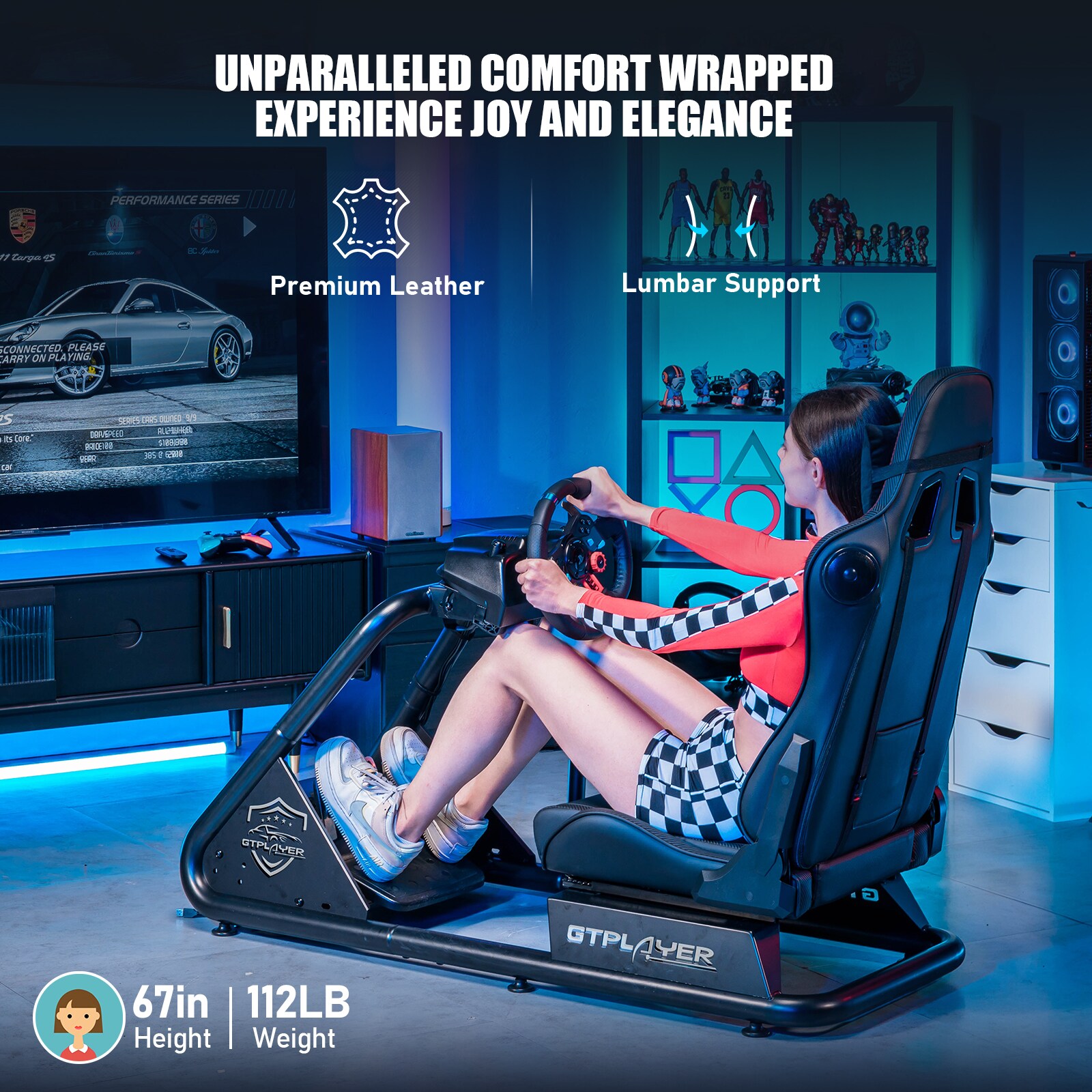 GTPLAYER X3-890-BLK+GTS03 Office-Chairs - View #5