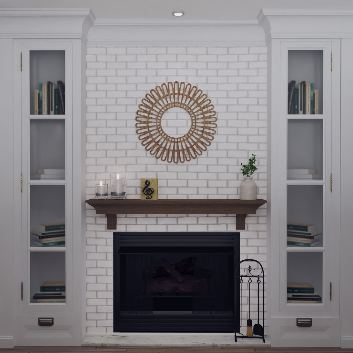 Ekena Millwork CMWP22X0375CRWA Ceiling-Medallions - View #9