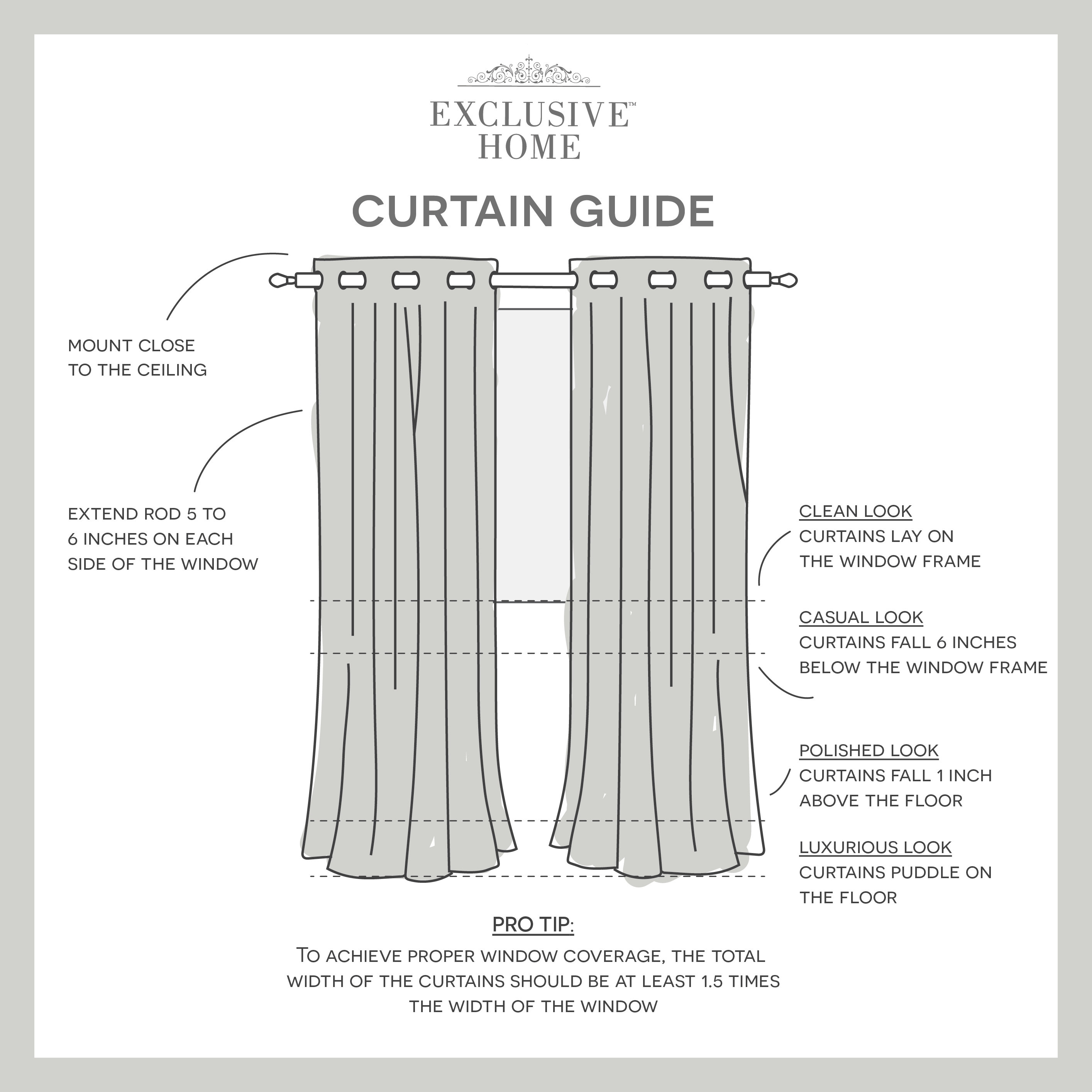 Exclusive Home EH7968-11 2-96G curtains - View #7