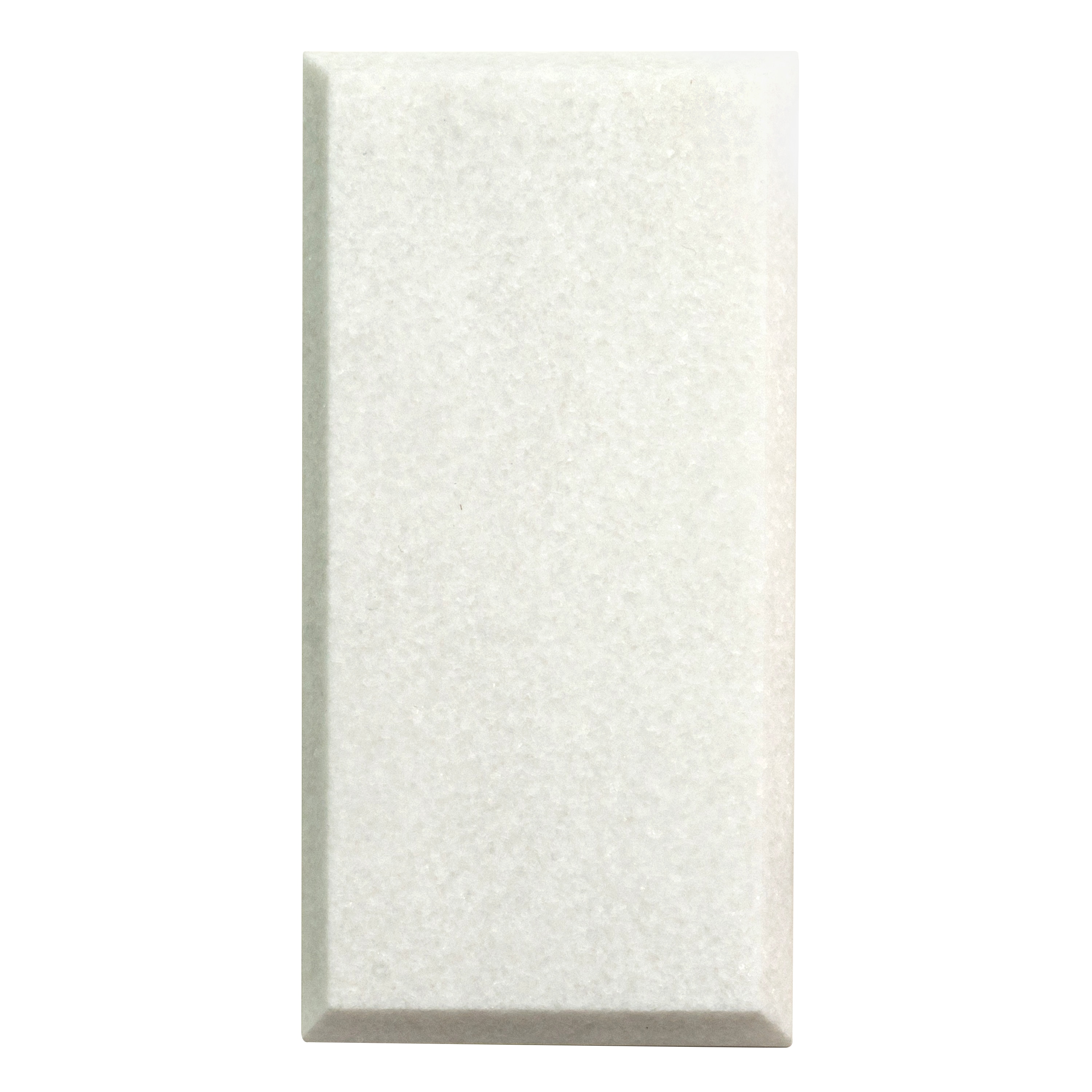 Apollo Tile APLFTS8836BPA Grandis Powder White 3-in x 6-in Polished Natural stone Subway Standard Floor and Wall Tile ( 5-sq ft Carton )