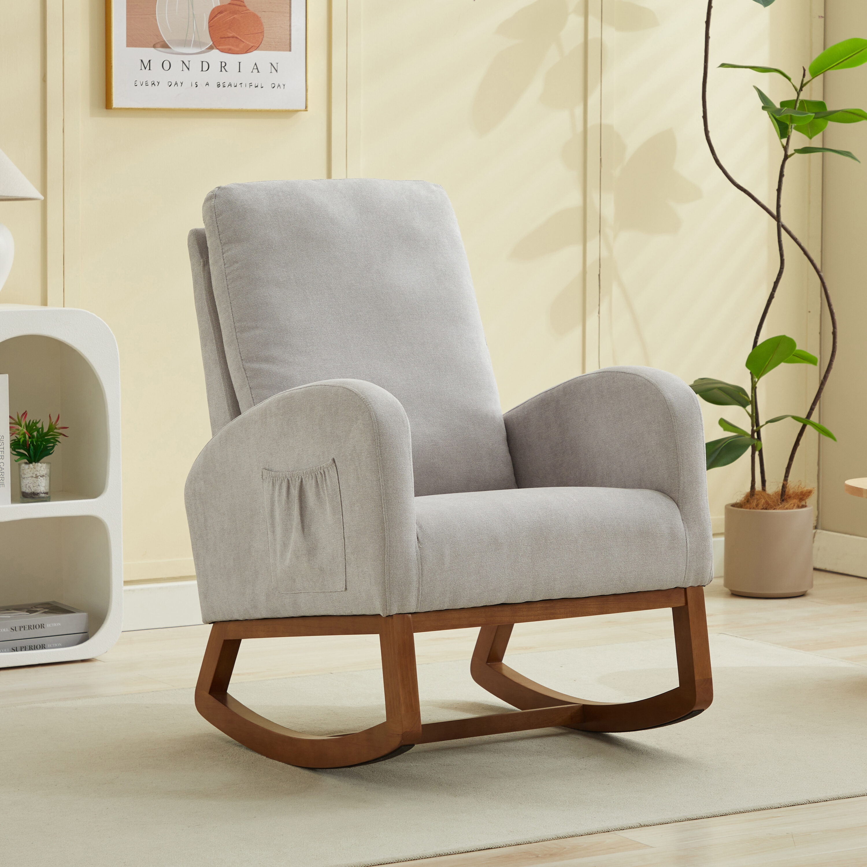 Hrinhom HC-W5004-LIGHT GRAY chairs - View #2