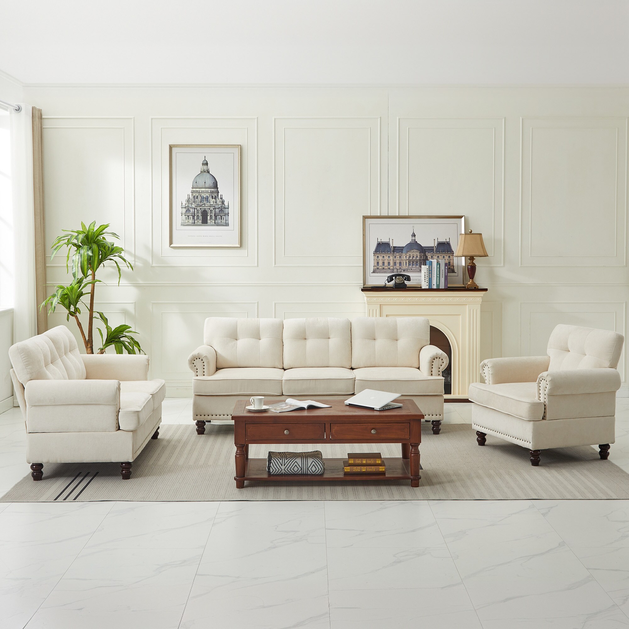VOUA SAF-LYD3Z-BE Sofas-Loveseats - View #7