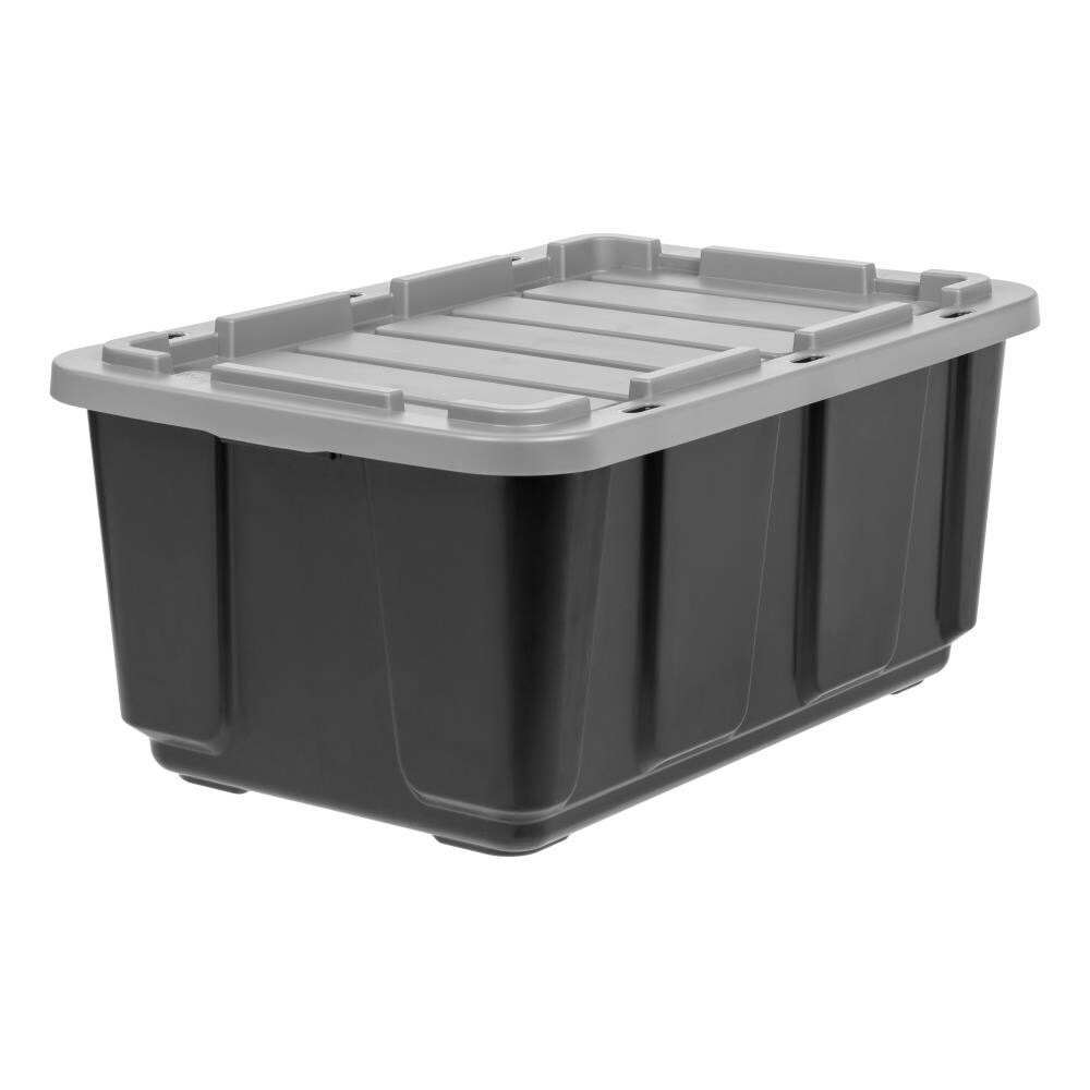 IRIS 12-Pack Stack and Pull Plastic Storage Box Small 1.4-Gallons