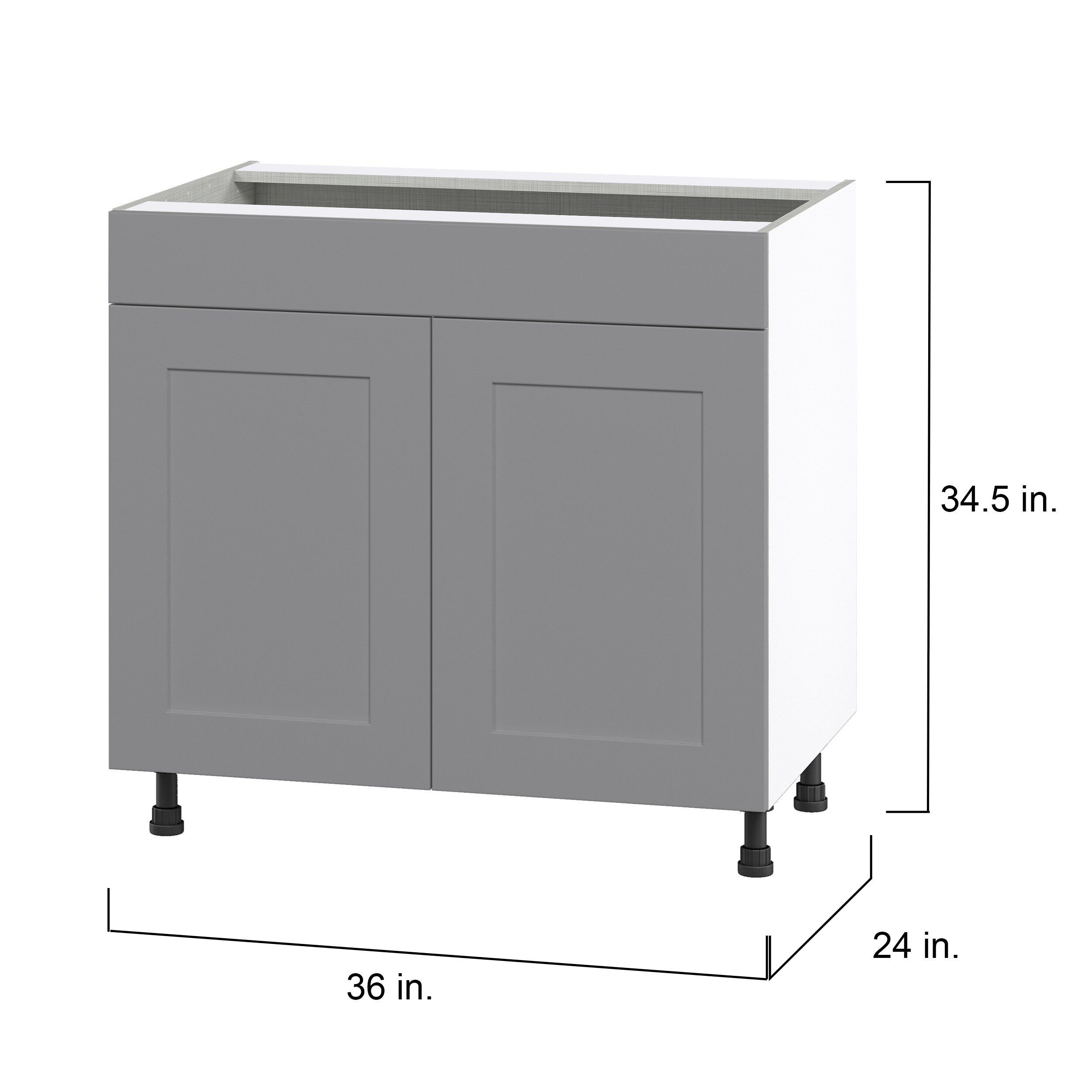 Hugo&Borg DSSB36FF-BM Cabinets-Kitchen - View #4