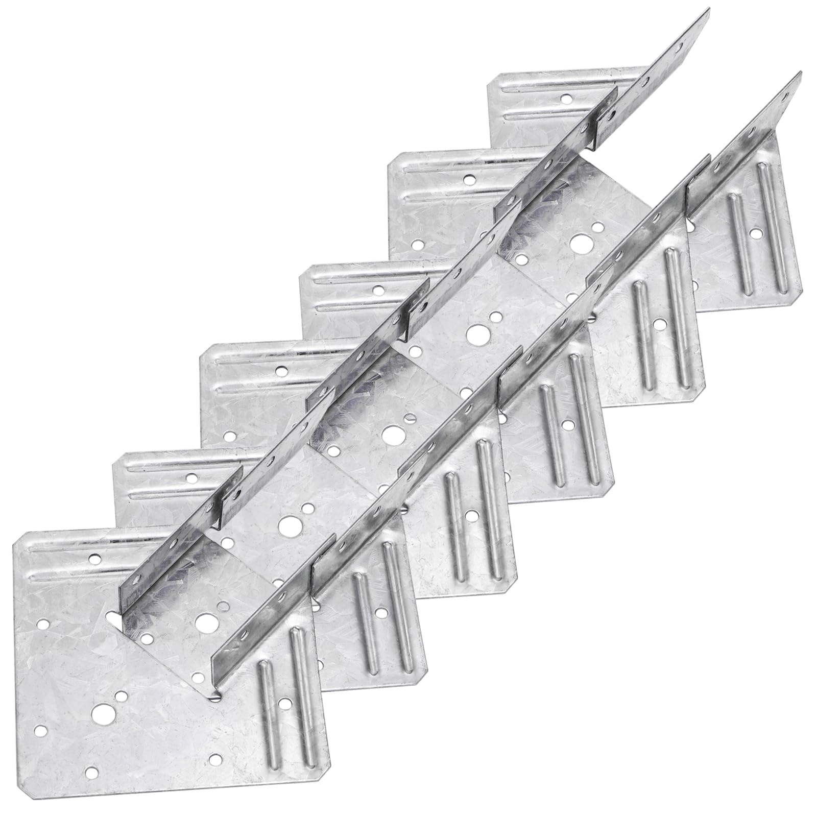 Afoxsos 20 Pack 18 Gauge Hurricane Tie for Rafter Hot Dip Galvanized ...