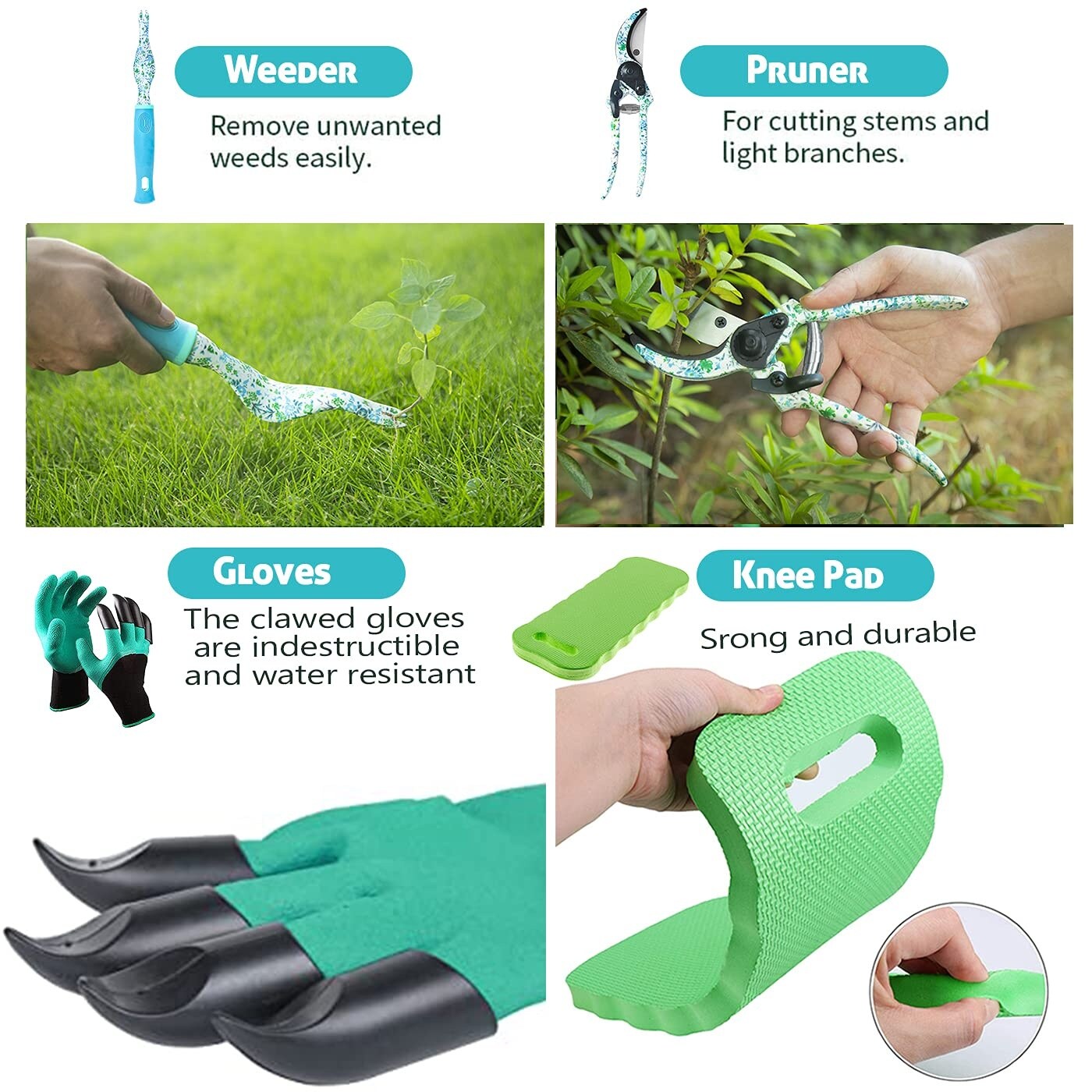 Angel Sar L2MJA424GHTK3 Garden-Hand-Tool-Kits - View #5