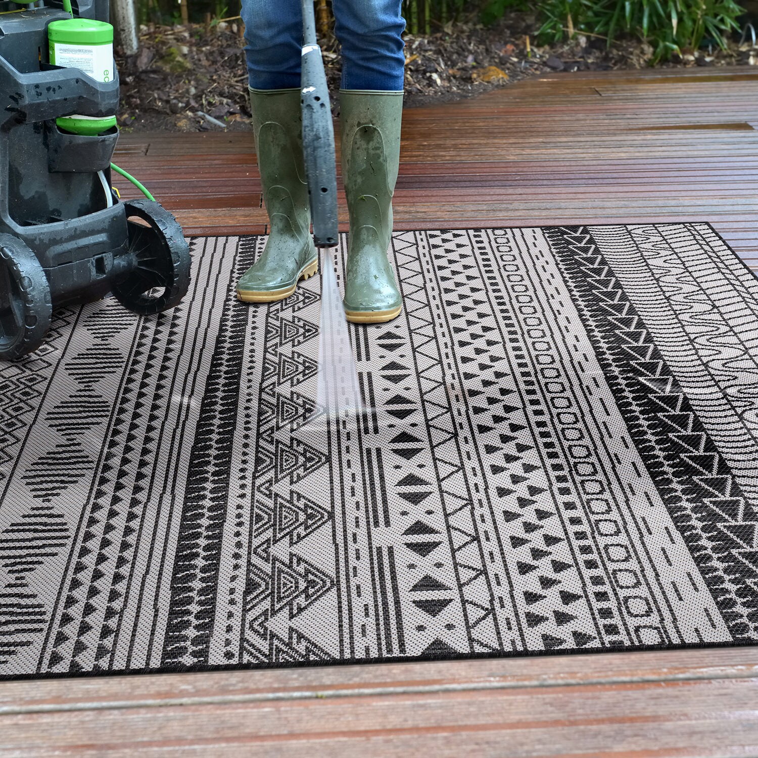 World Rug Gallery 122BLACK8X10 rugs - View #11