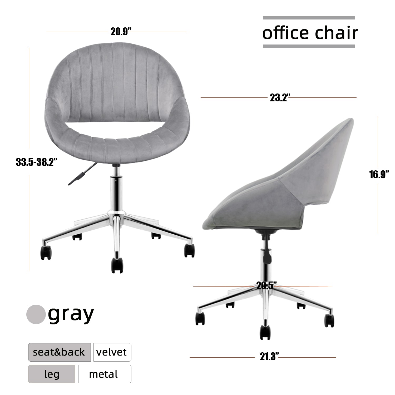 XIZZI YX501 Office-Chairs - View #8