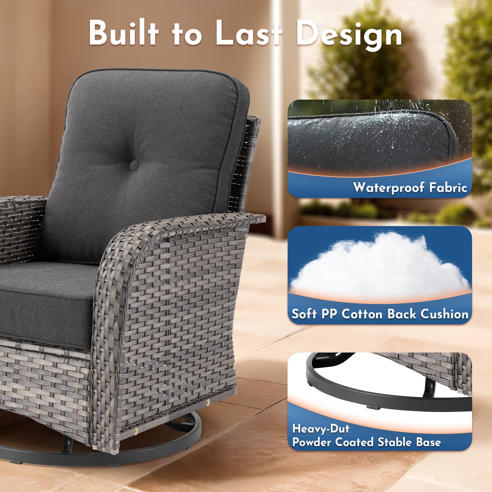 Caodoc L5-GNC103 Patio-Sofas-Daybeds - View #5