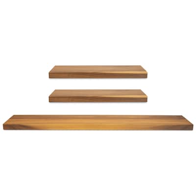 Wood Floating Shelf, How Much To Install Floating Shelves