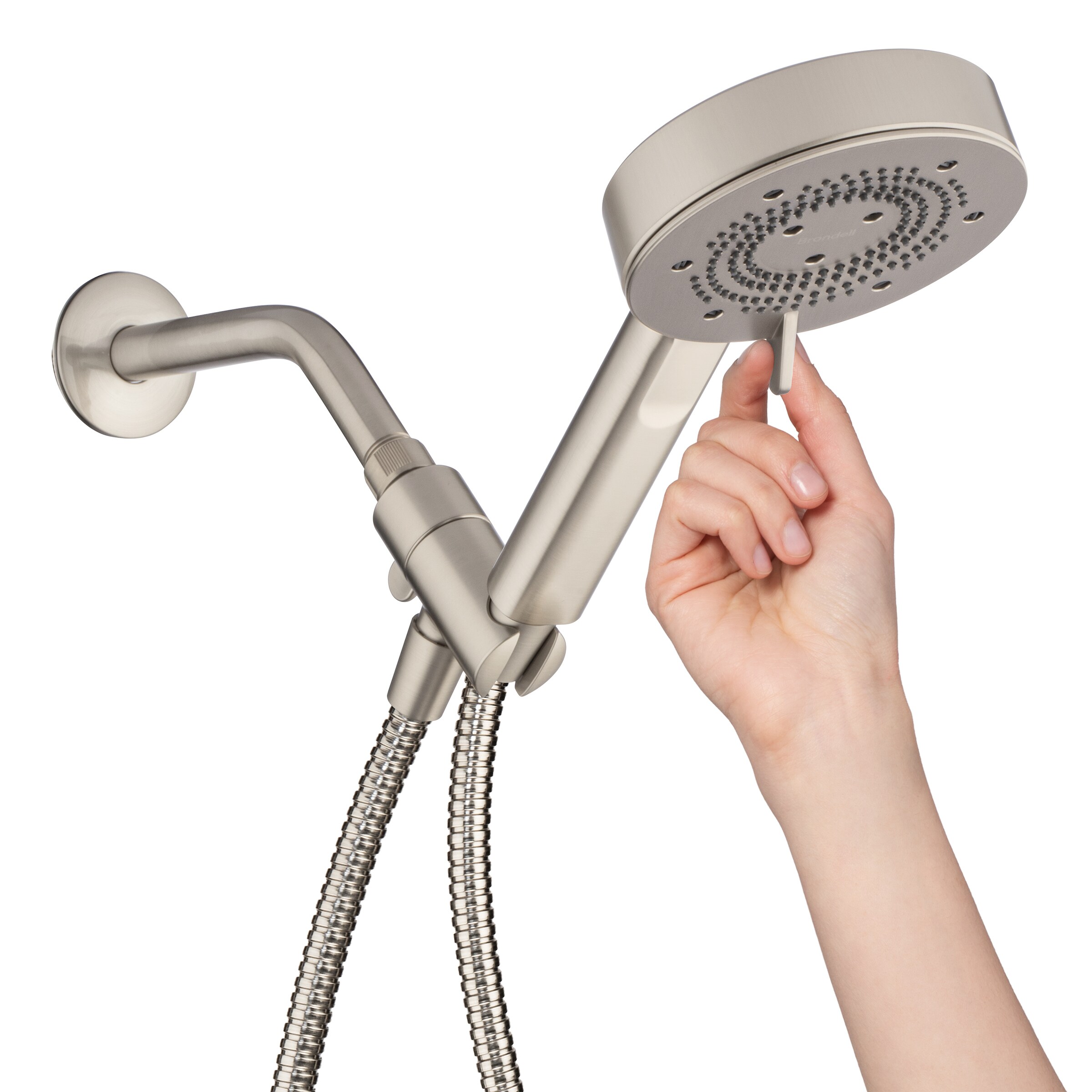 Brondell NE80-HSBB-BN Fixed-Showerhead - View #5