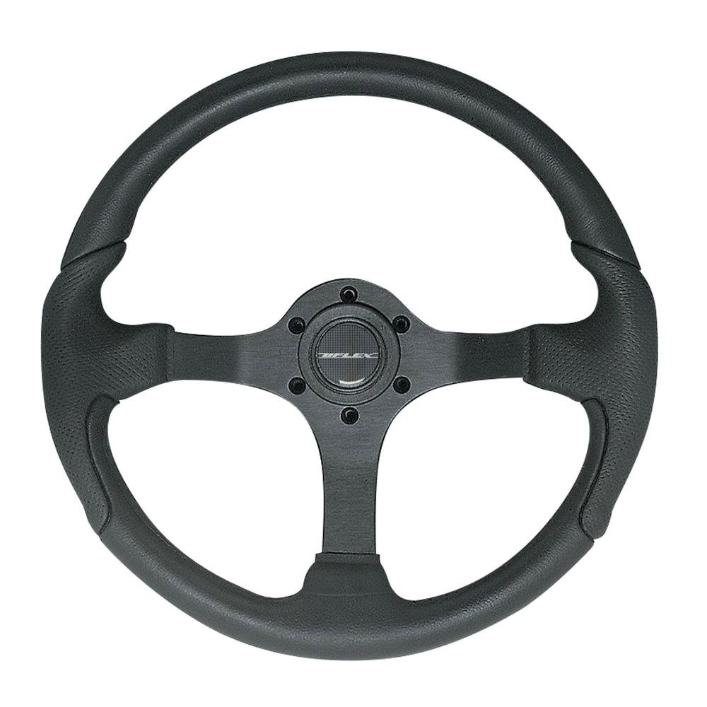 Uflex Steering Wheel - Black Grip With Black Spokes At Lowes.com