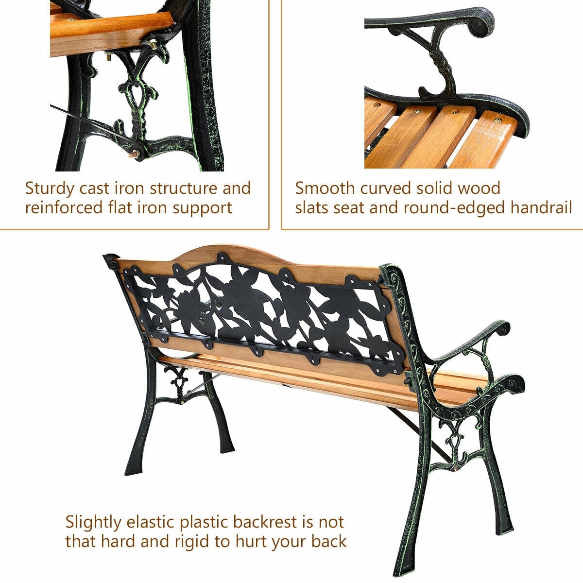 Forclover HYFE-2785PK Commercial-Benches - View #5