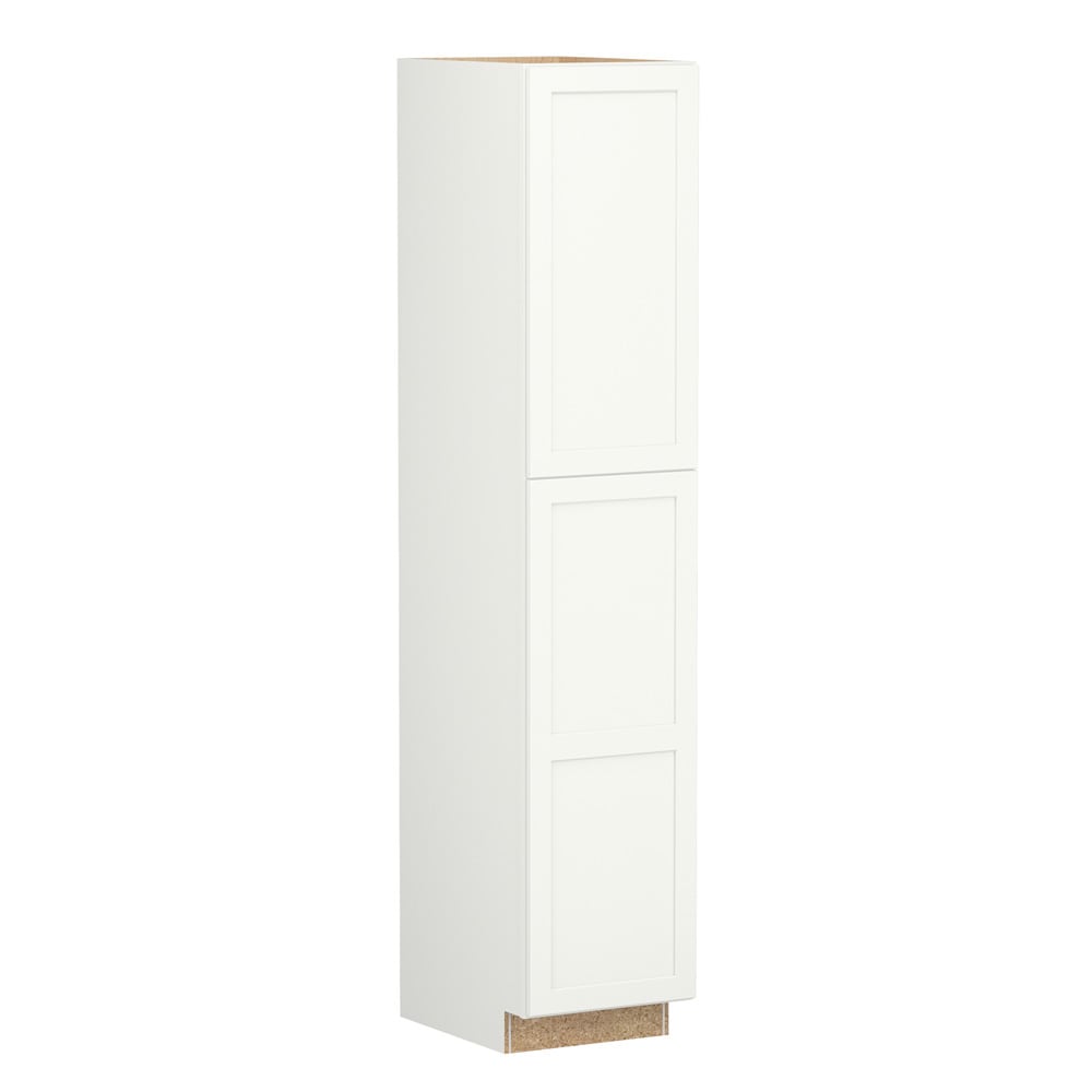 Shenandoah Breckenridge FOL 18-in W x 90-in H x 24-in D Linen Pantry Fully Assembled Cabinet Recessed Panel Shaker
