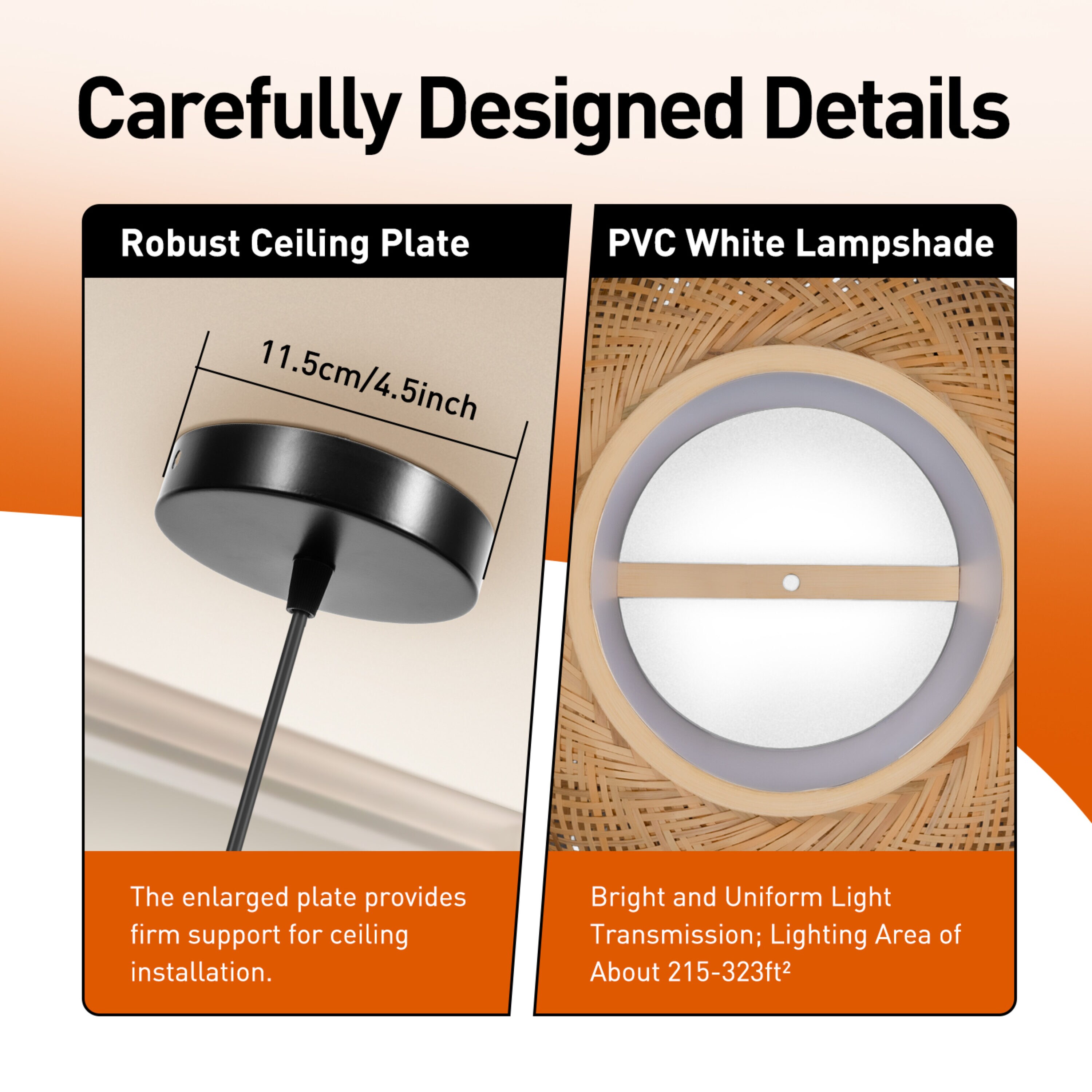 Oukaning HG-LMLZBY-2608-1 Pendant-Lights - View #5