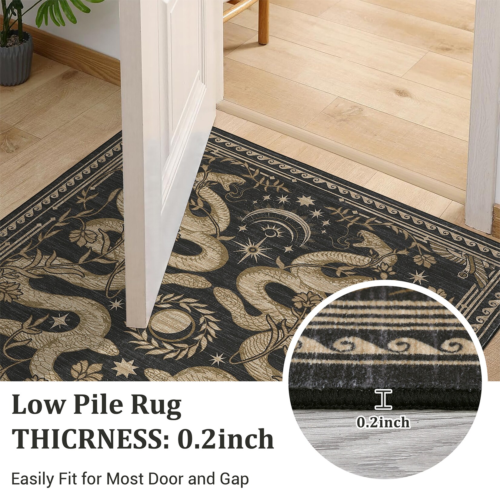 Qeetex SUNNY-PHK-34BGKGKG rugs - View #6