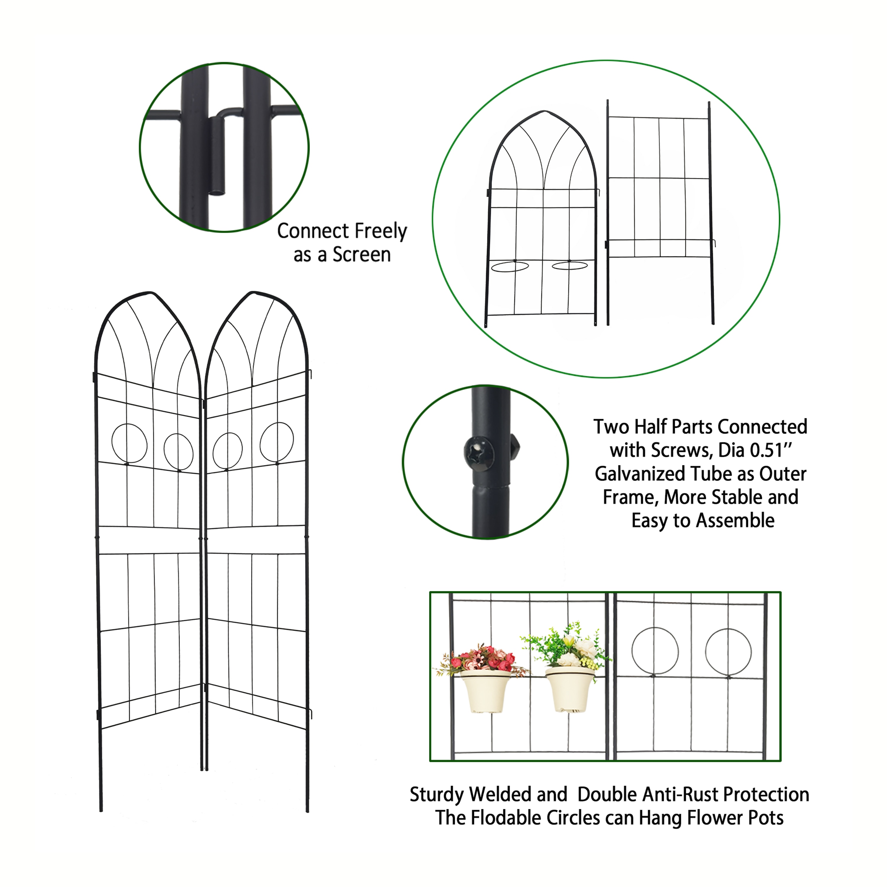 ToolCat NGG29-18-TTX Garden-Trellis - View #12