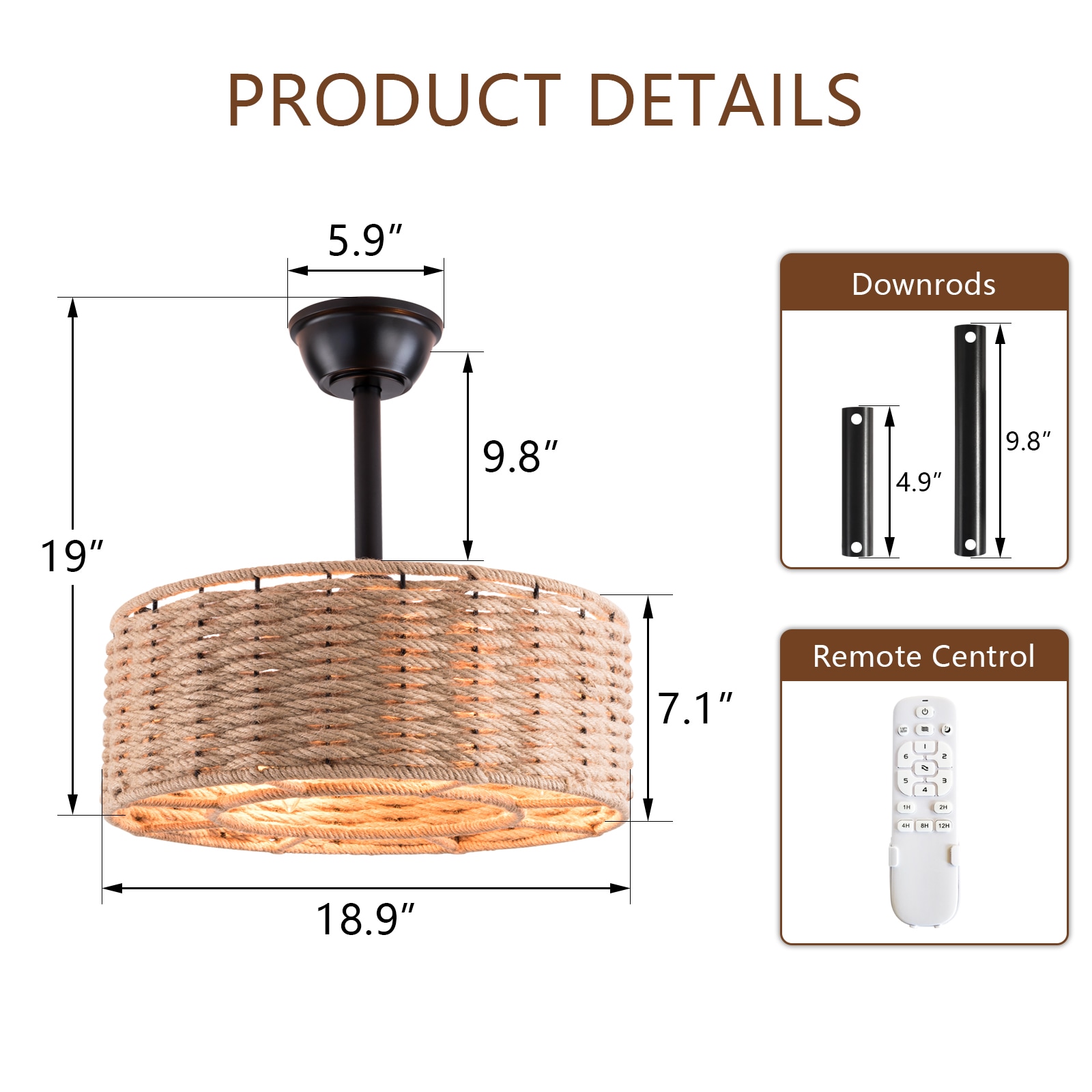 Maxax 26004-4WD Ceiling-Fans - View #4