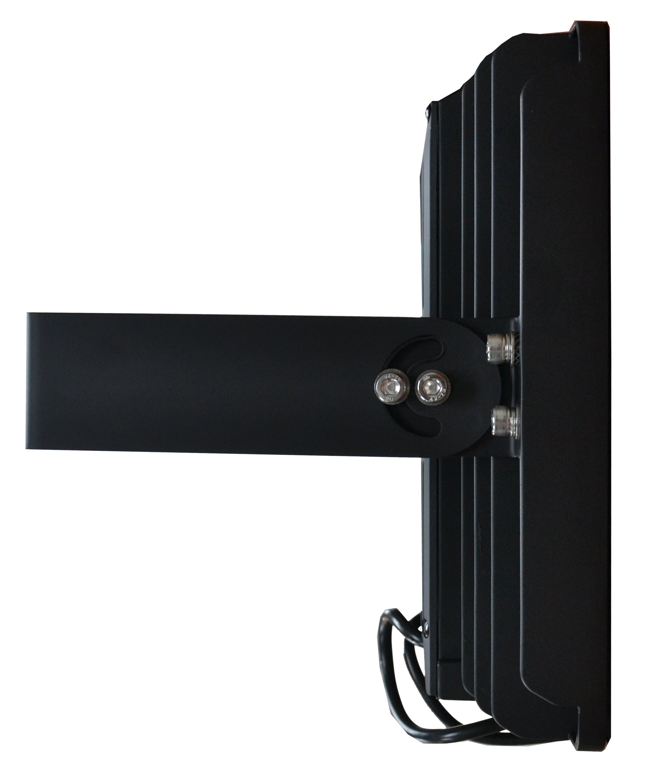 LED Trail LED Trail SunRiver G2 LED Flood Light 10500-Lumen 80-Watt Black Line Voltage Hardwired Smart LED Flood Light