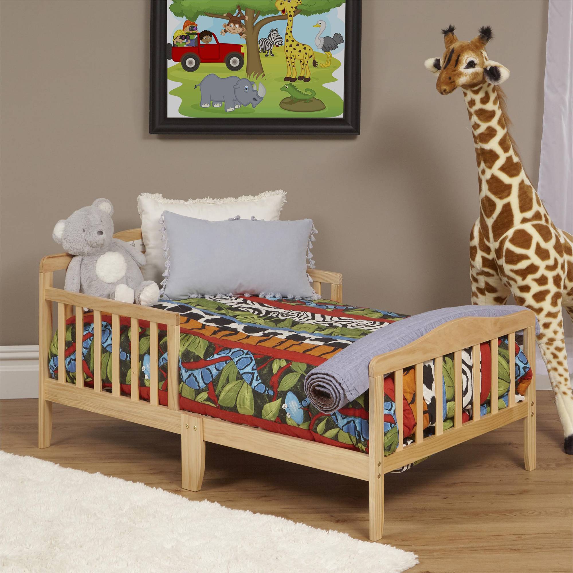 Yiekholo YLL-0742AAN Natural Natural Toddler Bed