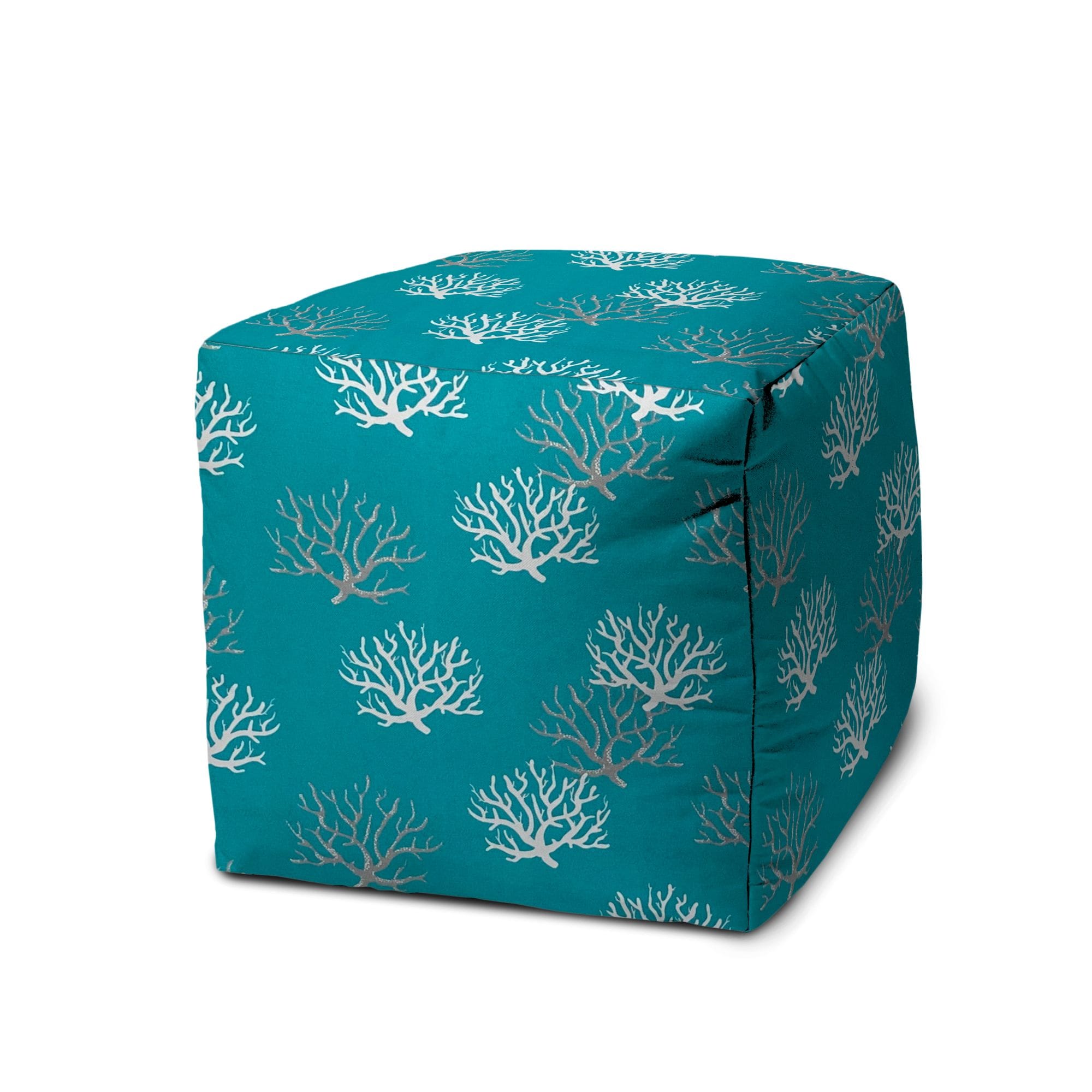 Joita PORZ3280560F FLOATING CORAL Aqua/Turquoise Pouf