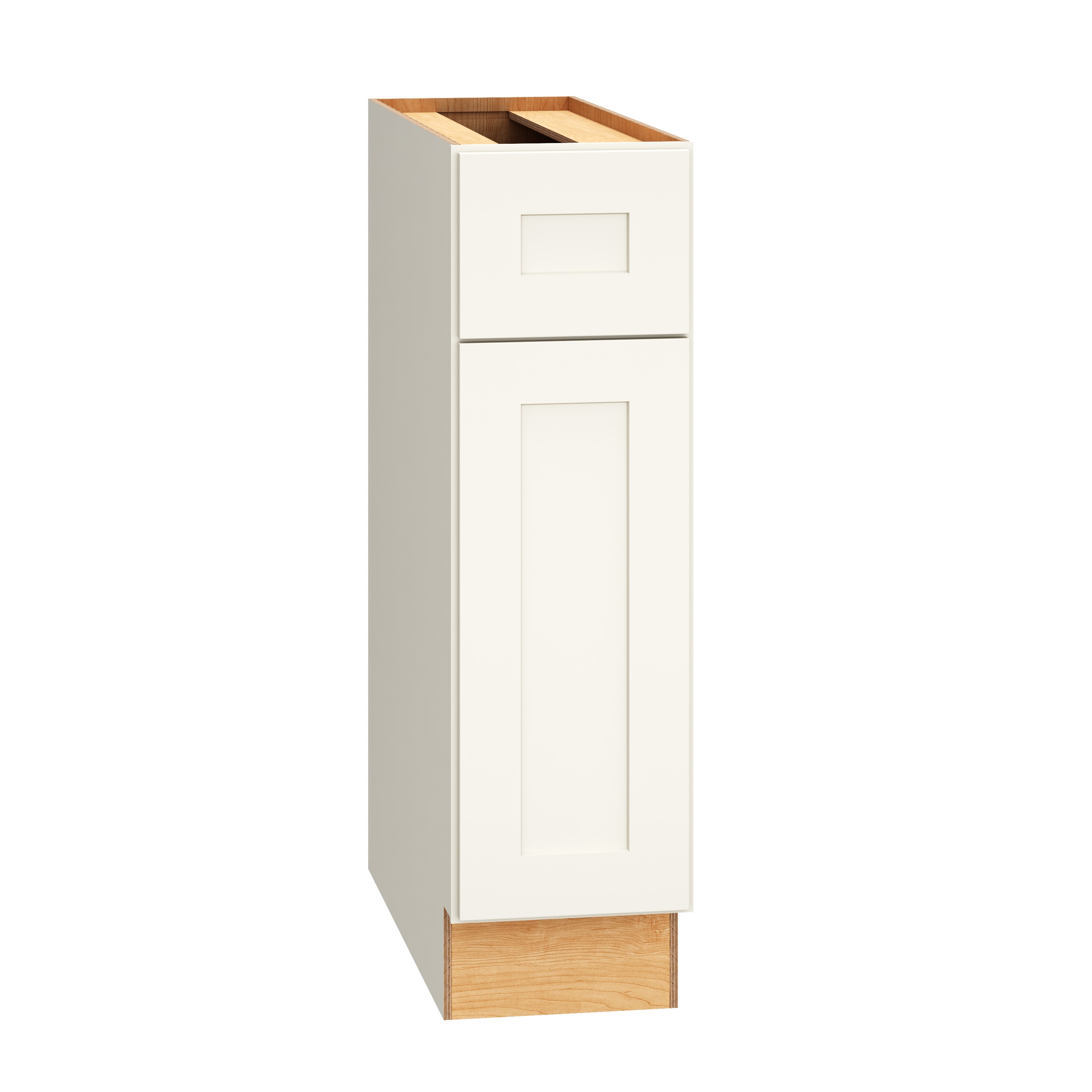 RELIABILT 332 B9R Pinnacle 9-in W x 34.5-in H x 24-in D White Base Fully assembled Plywood Cabinet (Recessed Panel Slab)