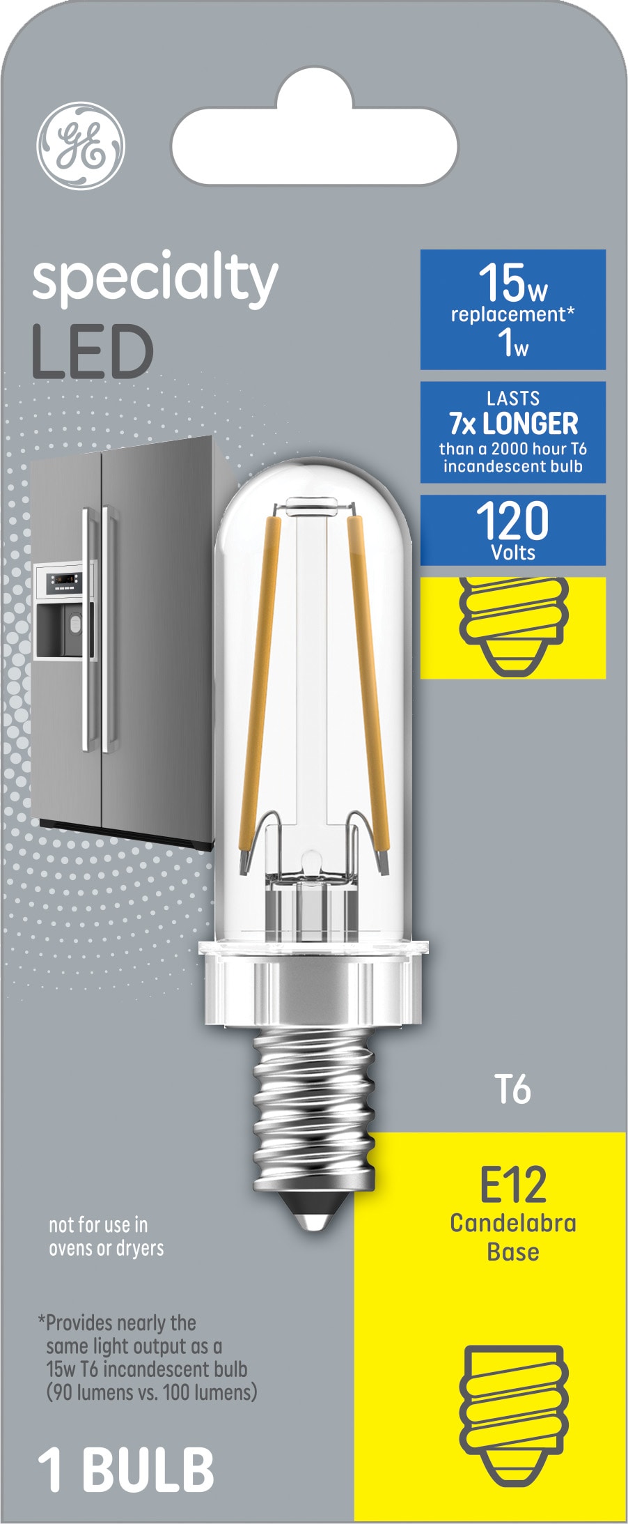 Ge 13404 Led Bulb for Refrigerator