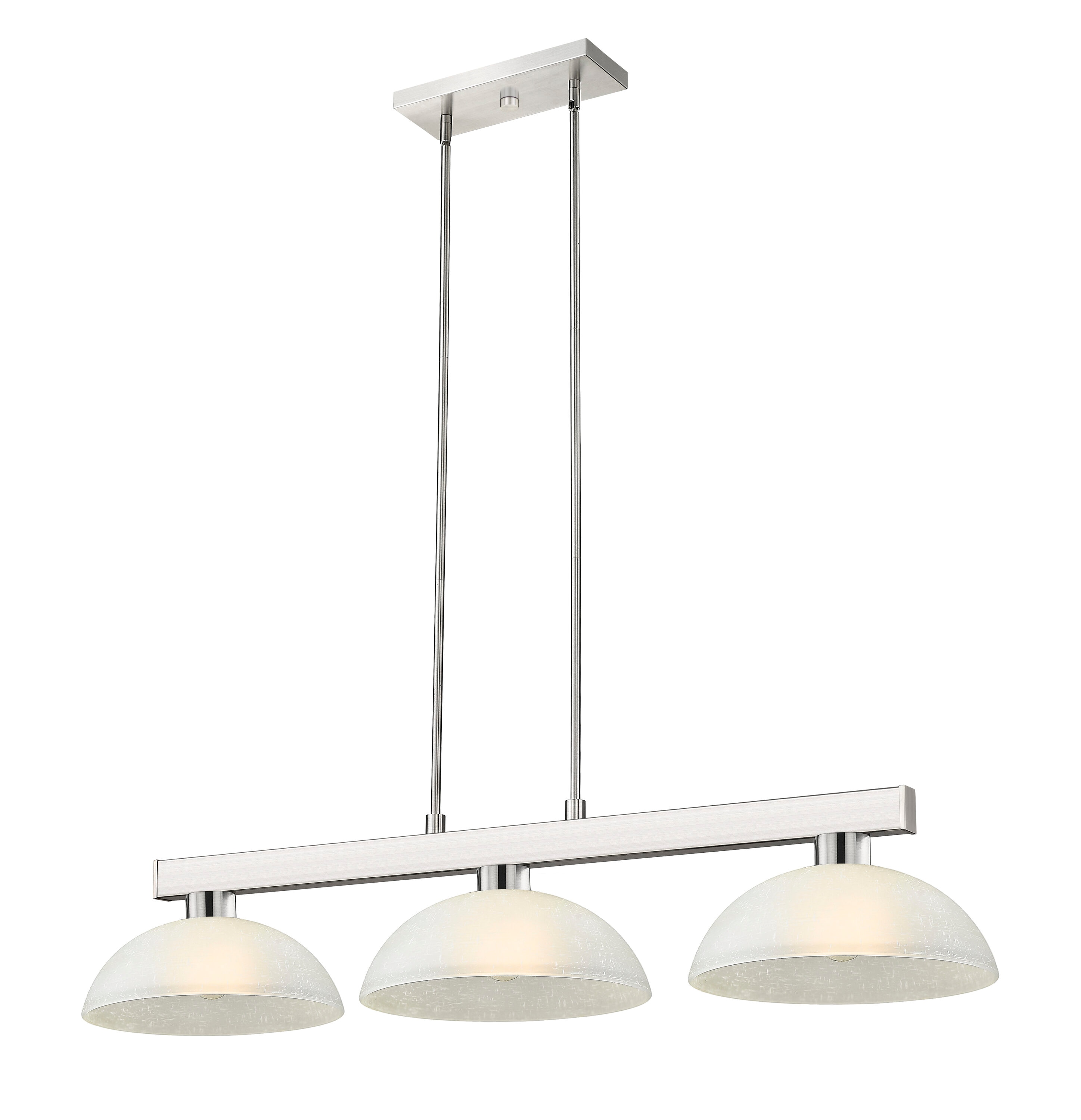 Z-Lite 152BN-DWL14 Cobalt Brushed Nickel Incandescent Medium base (E-26) Pool Table Lighting