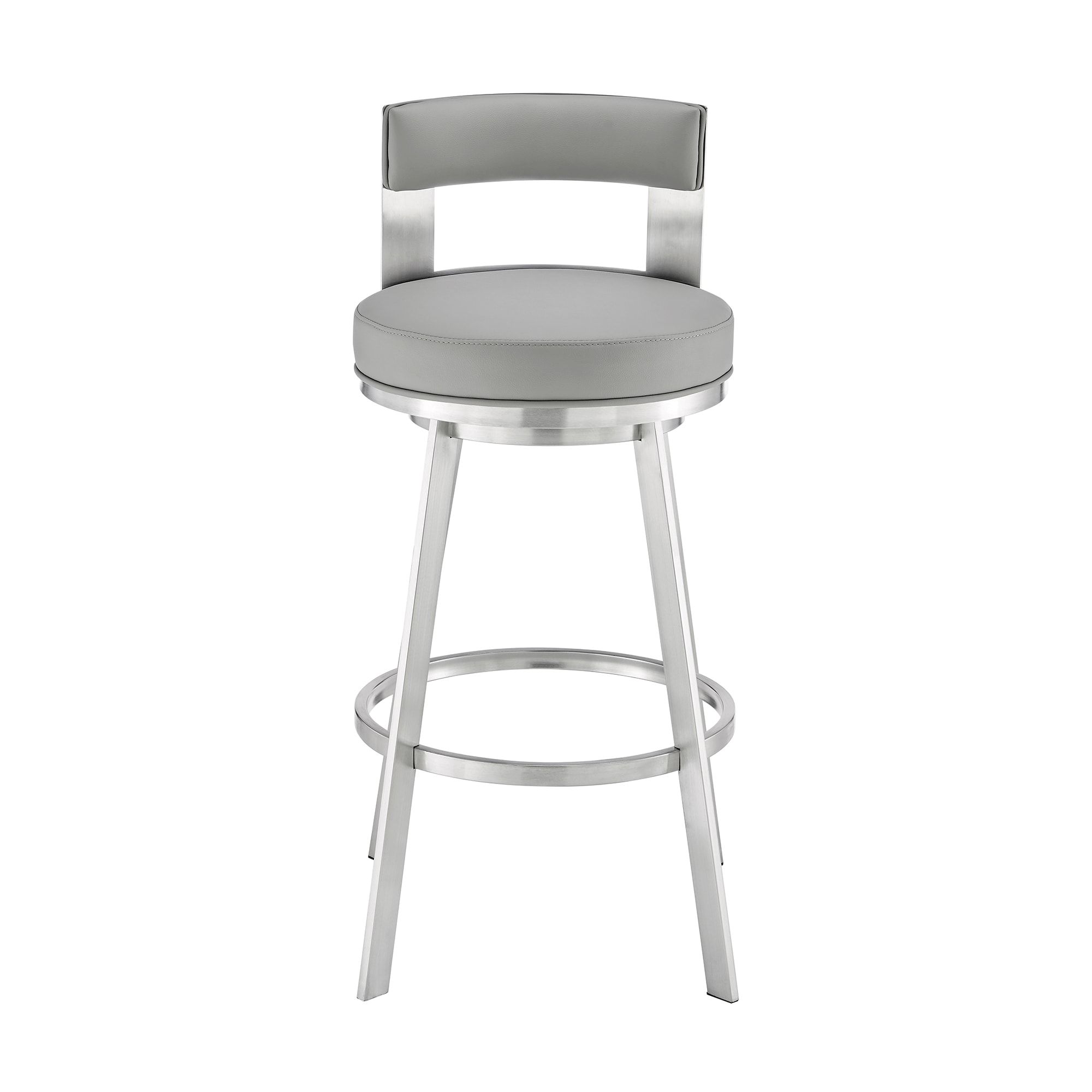 Brushed metal bar discount stools