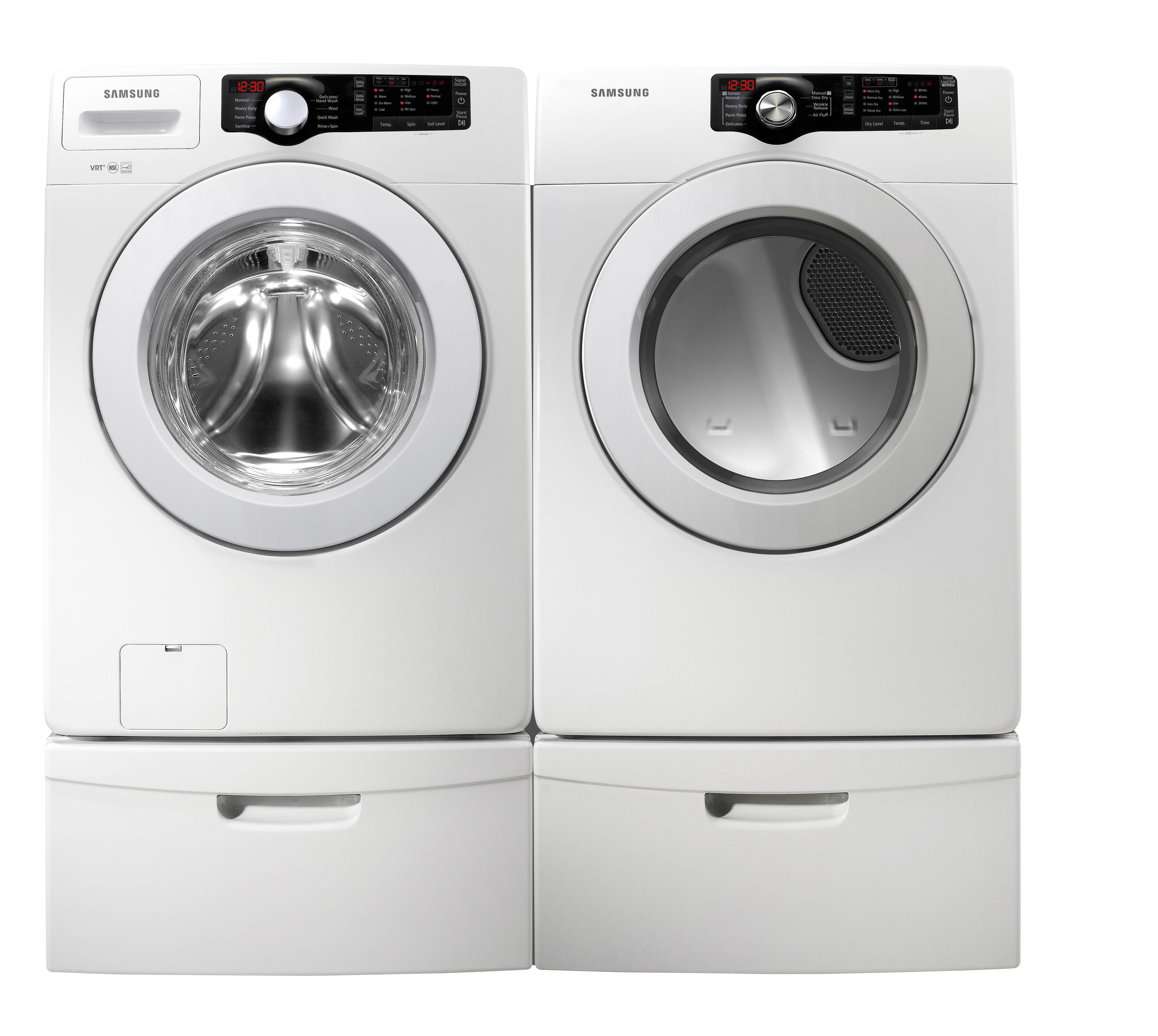 Samsung WF361BVBEWLPR 4.5 CuFt Front Load Electric Washer With 7.5