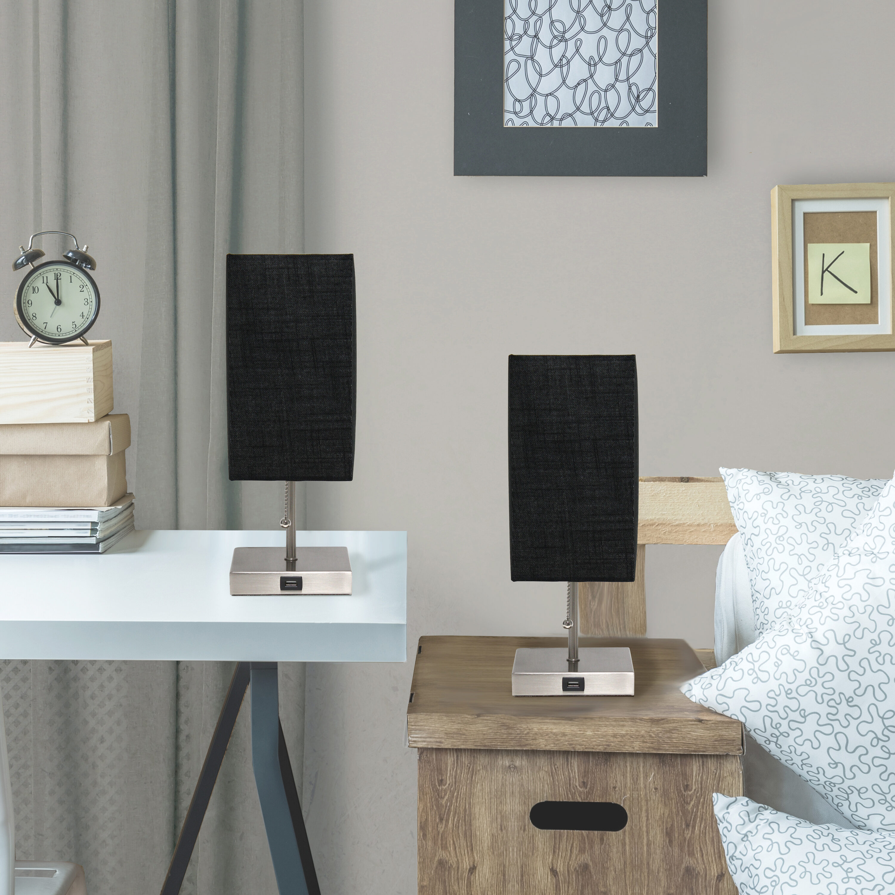 Simple Designs LC7000-BLK Table-Lamps - View #6