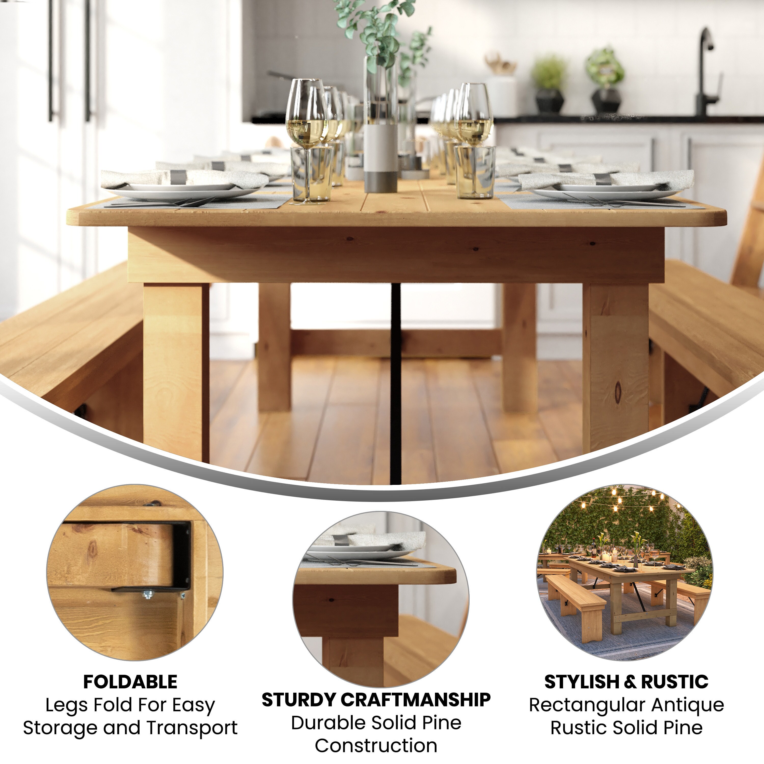 Taylor & Logan 840196342245 Dining-Tables - View #2