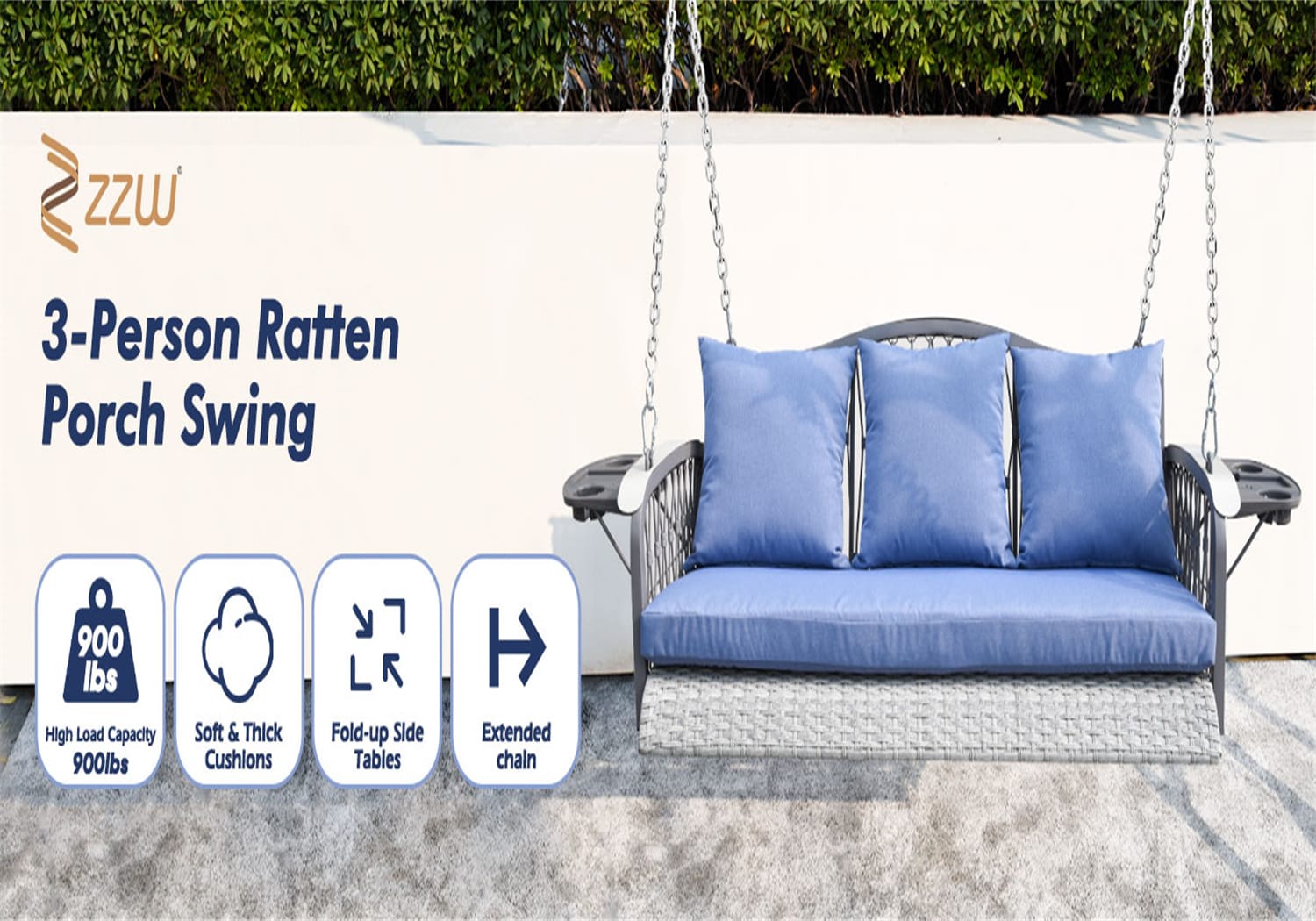 CESICIA YS14A Replace-Porch-Swing-Glider-Tops - View #5