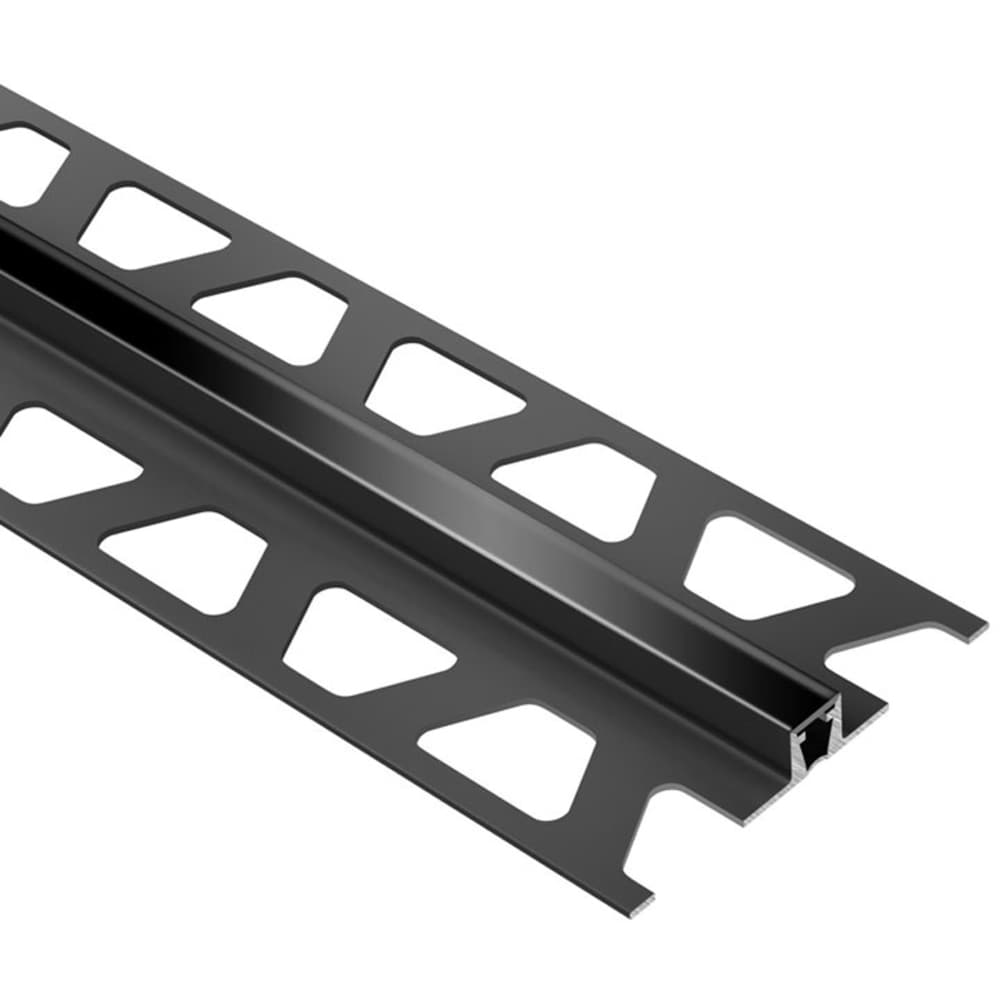 Schluter Systems BWB60GS Dilex-BWB 0.25-in W x 98.5-in L Black PVC Movement joint Tile Edge Trim