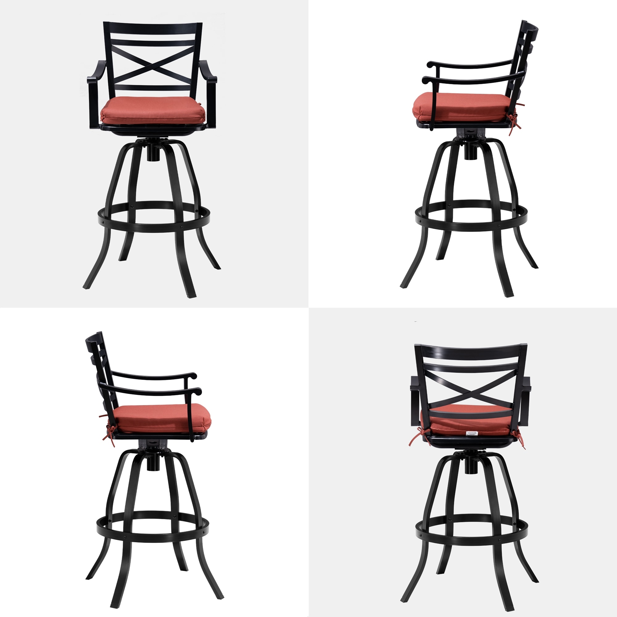 Crestlive Products CL-ST012RED-2 Patio-Chairs - View #4