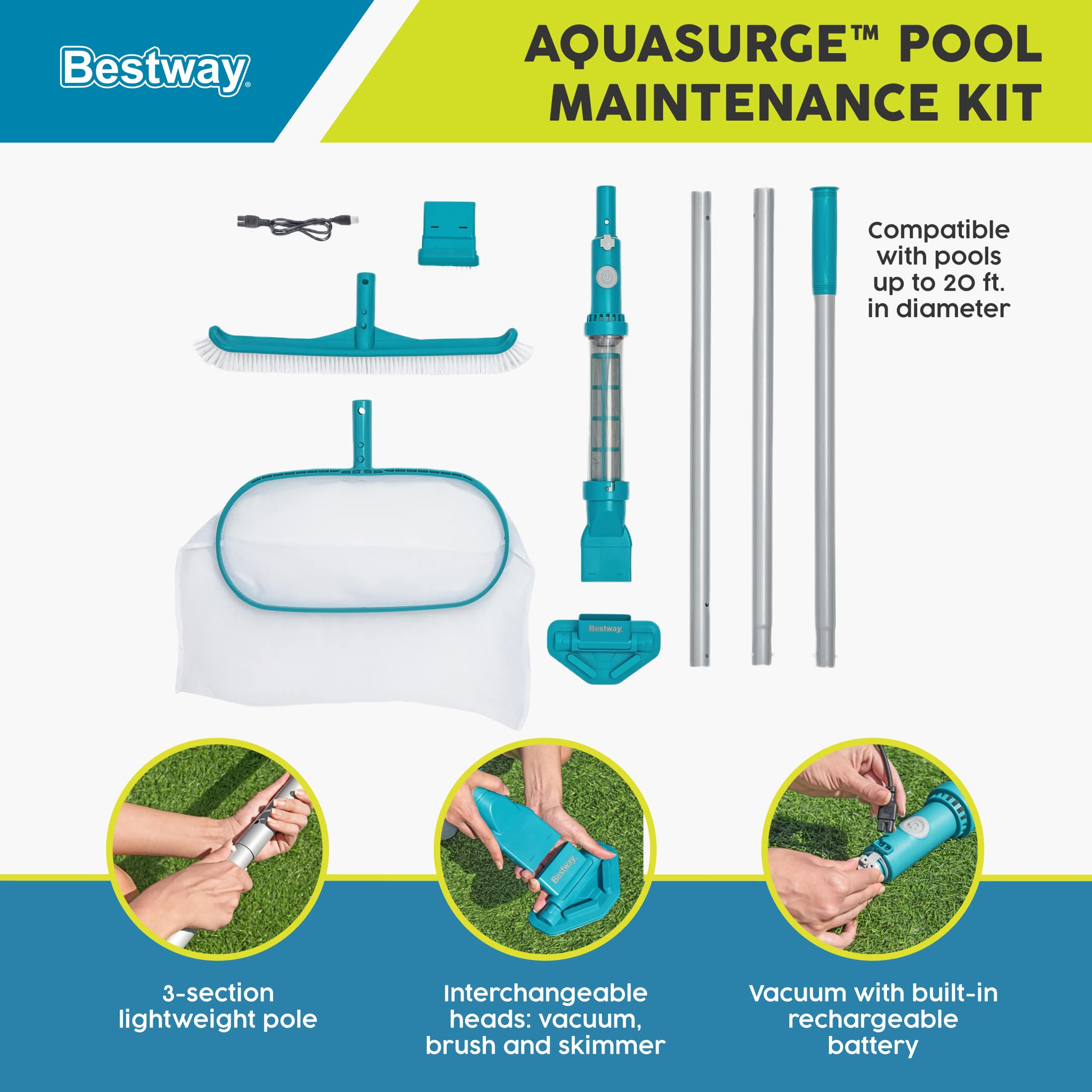 Bestway 407734 Pool-Filter-Skim-Sys-Parts - View #2