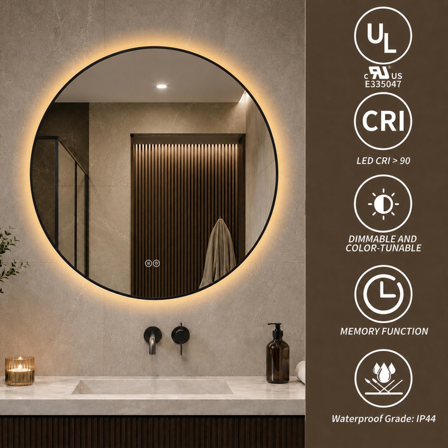 CKKLL ZSP501952 Framed-Bath-Mirrors - View #2