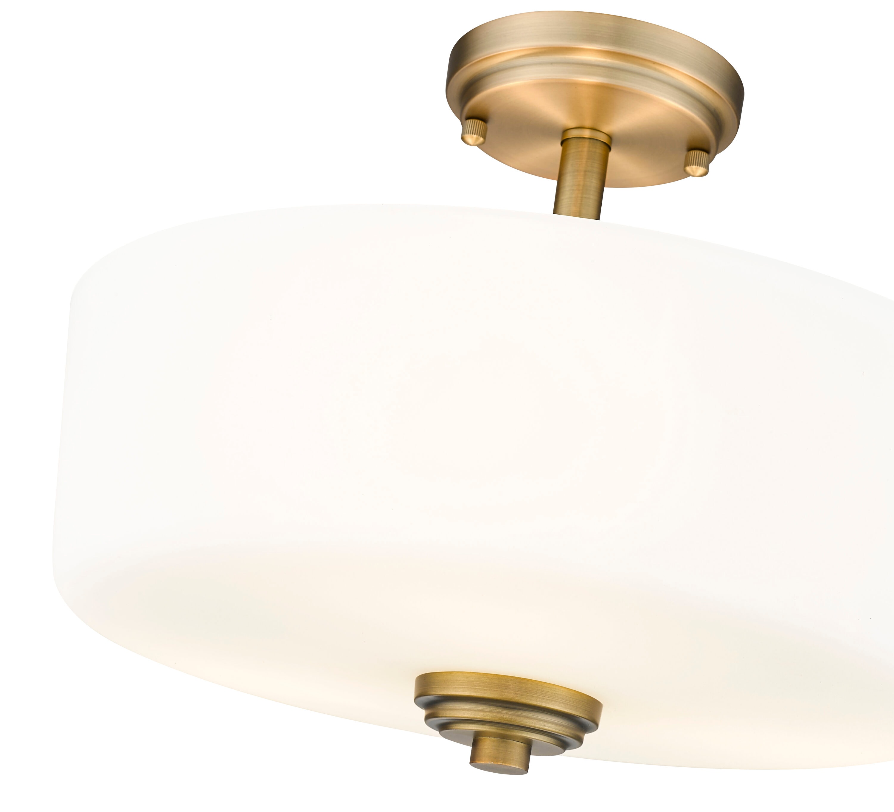 Z-Lite 220SF3-HBR flushmounts - View #4