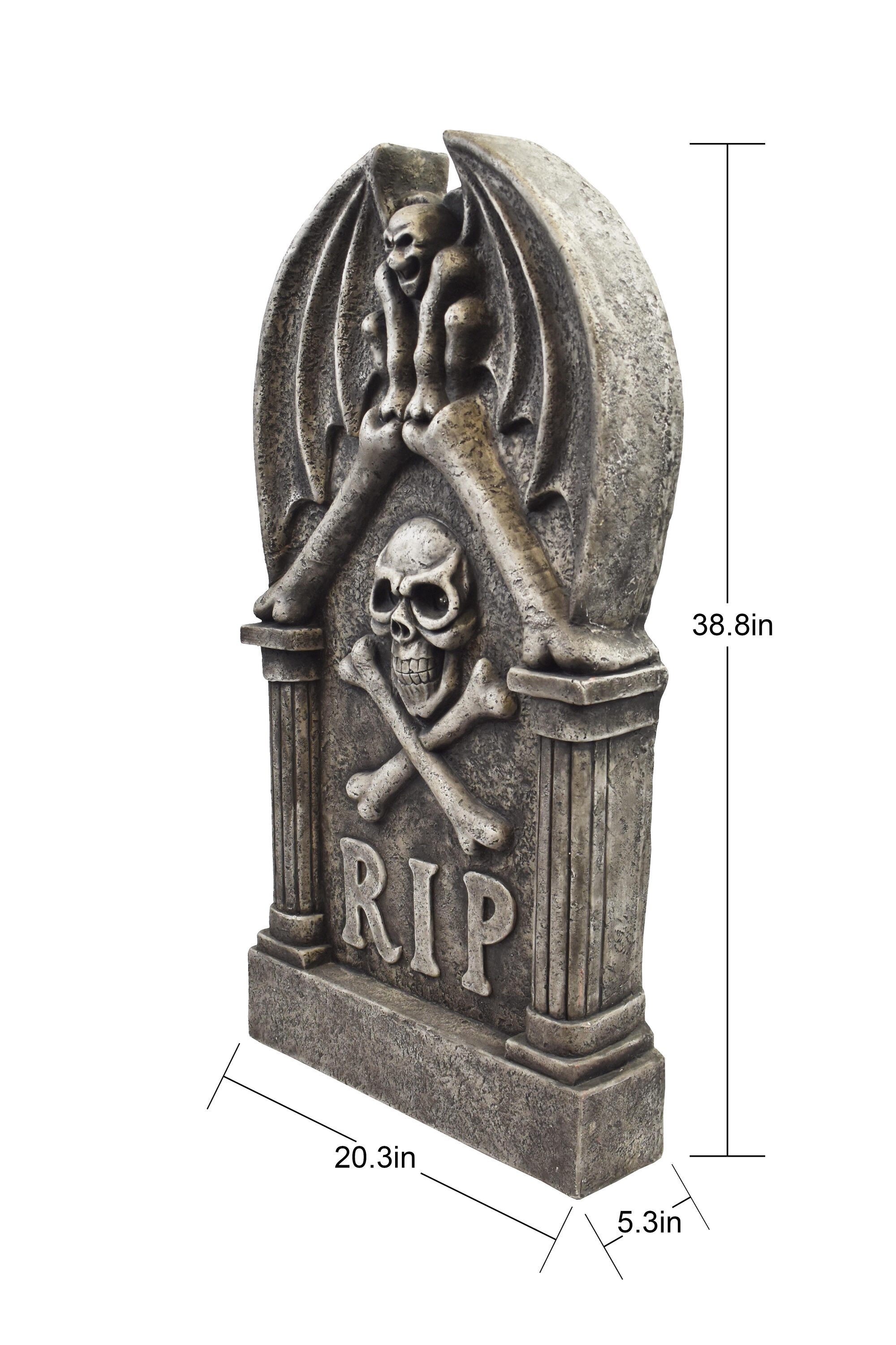 Halloween Rip Grave with skull 28153141 PNG