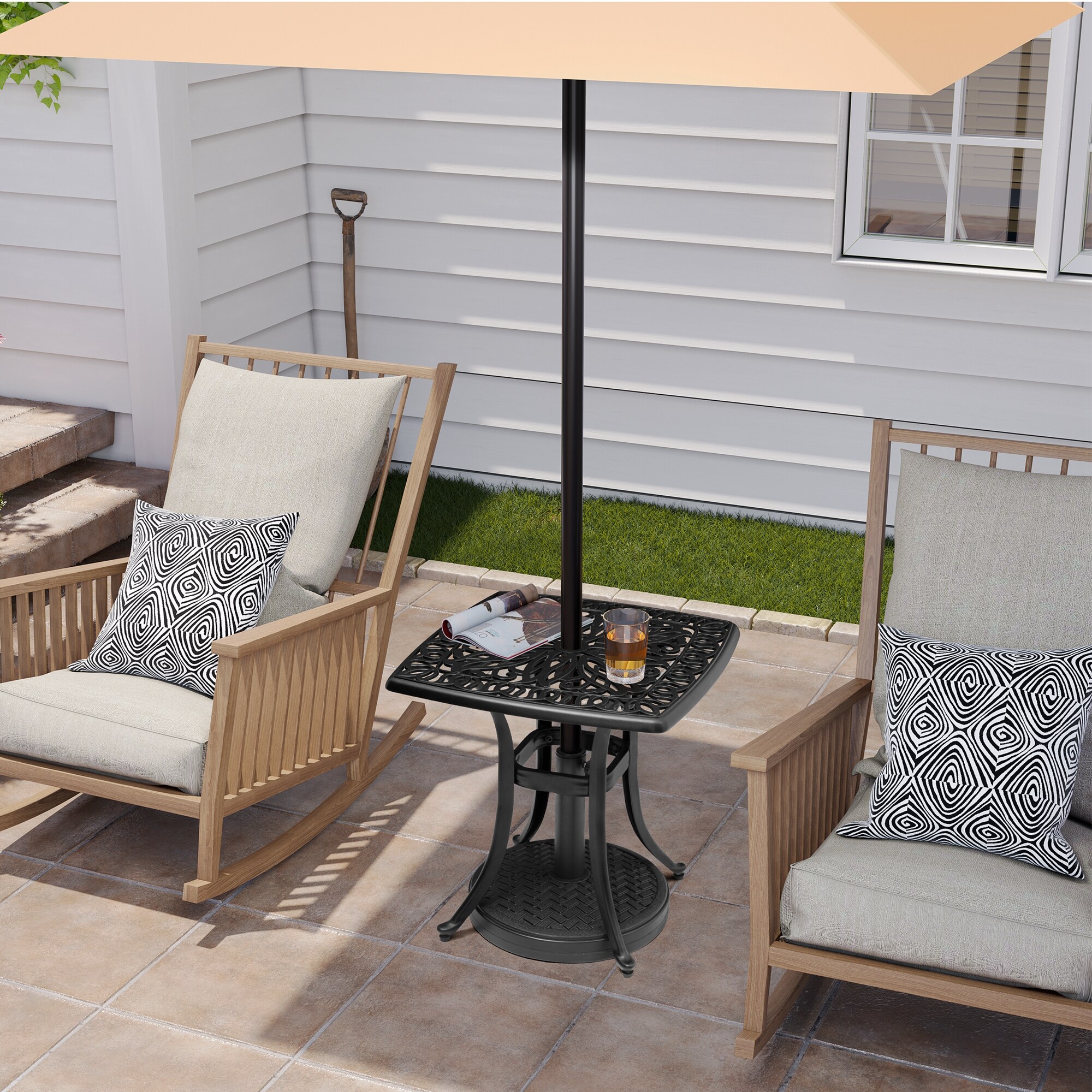 Pellebant ST25-TB044BLK Patio-Tables - View #11