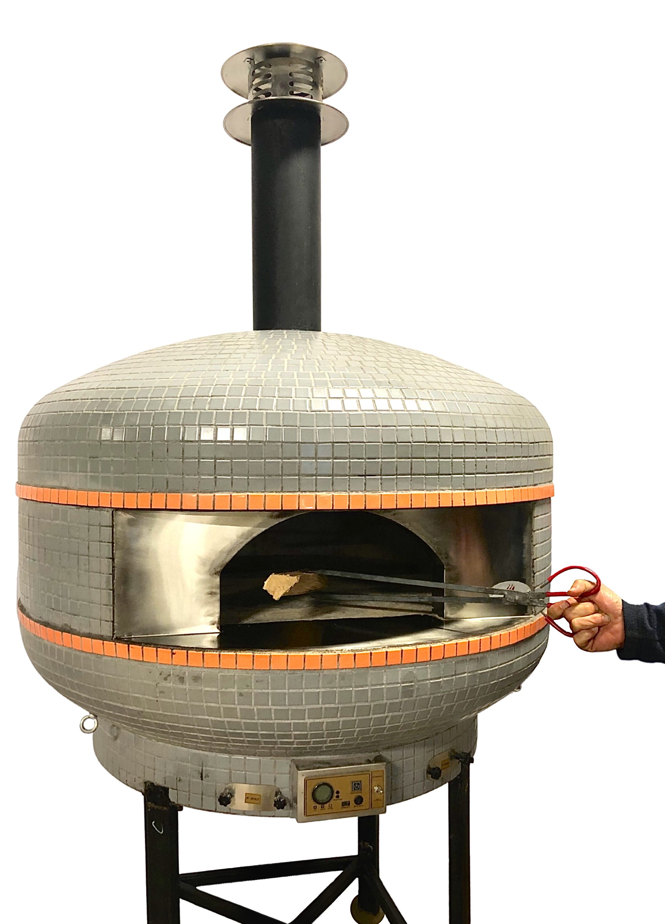 Wppo Lava Series Brick Hearth Wood Fired Outdoor Pizza Oven In The Outdoor Pizza Ovens 7286